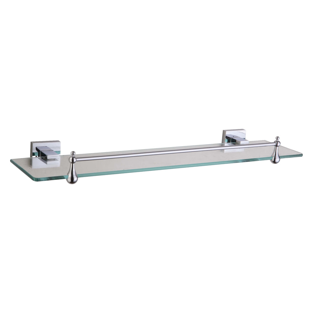 CATRIN cake stand glass shelf in chrome look