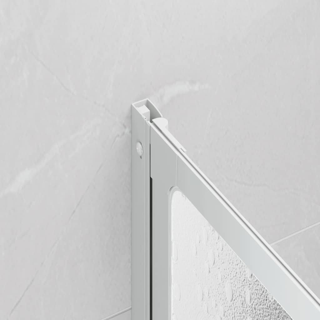 Mampara de ducha mampara de ducha 140 x 168 cm 7 paredes abatibles