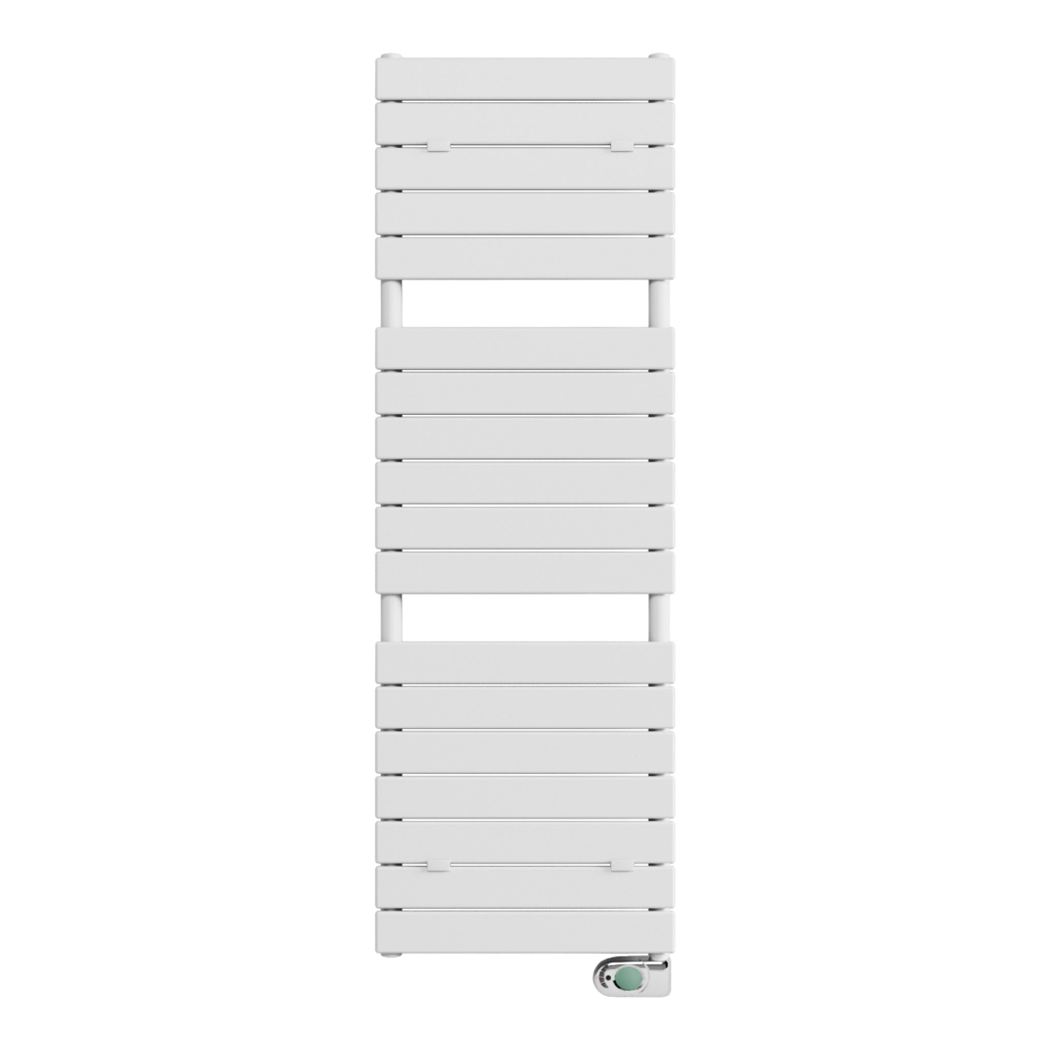 Radiador de diseño E-Pisa, blanco mineral, 1512 x 500 mm