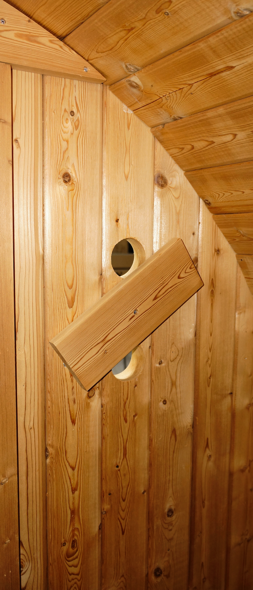 Sauna de barril al aire libre TROMSÖ XL para 6 personas
