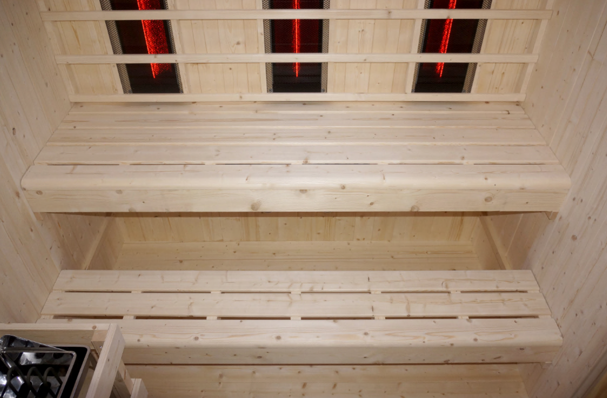 Outdoor Kombination Sauna und Infrarotkabine LAHTI für 4 - 6 Personen
