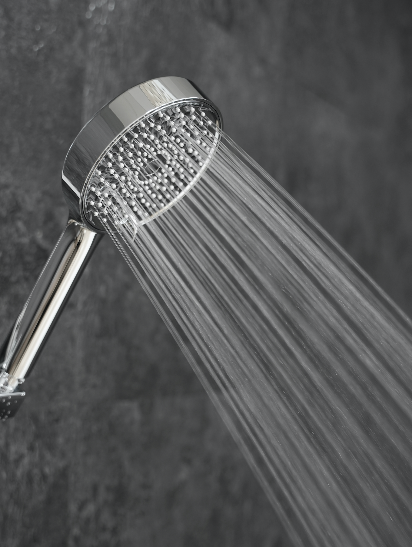 Ducha de mano en cromo con 3 funciones