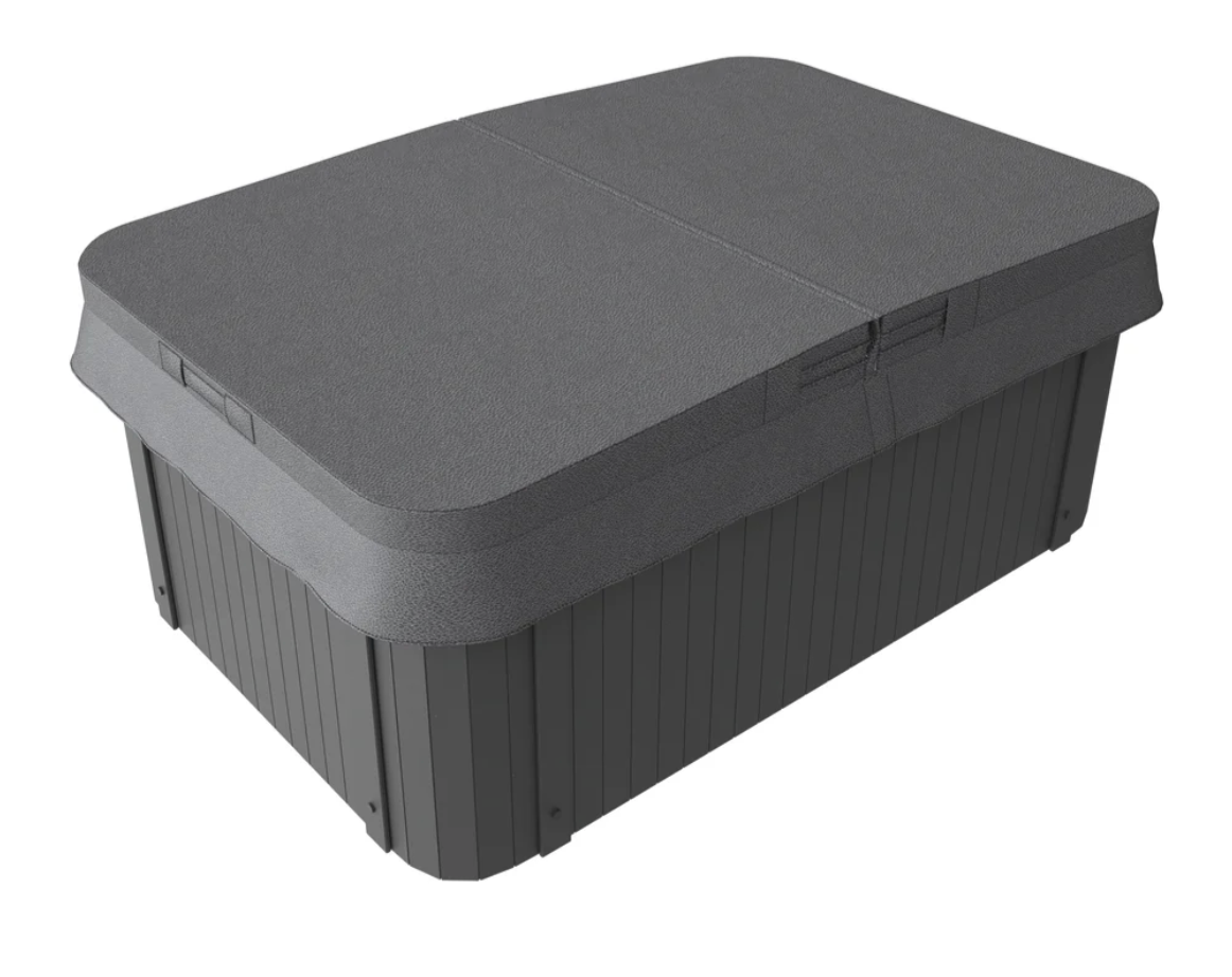 Thermoabdeckung zu SPLIT WHITE MARBLE Outdoorwhirlpool