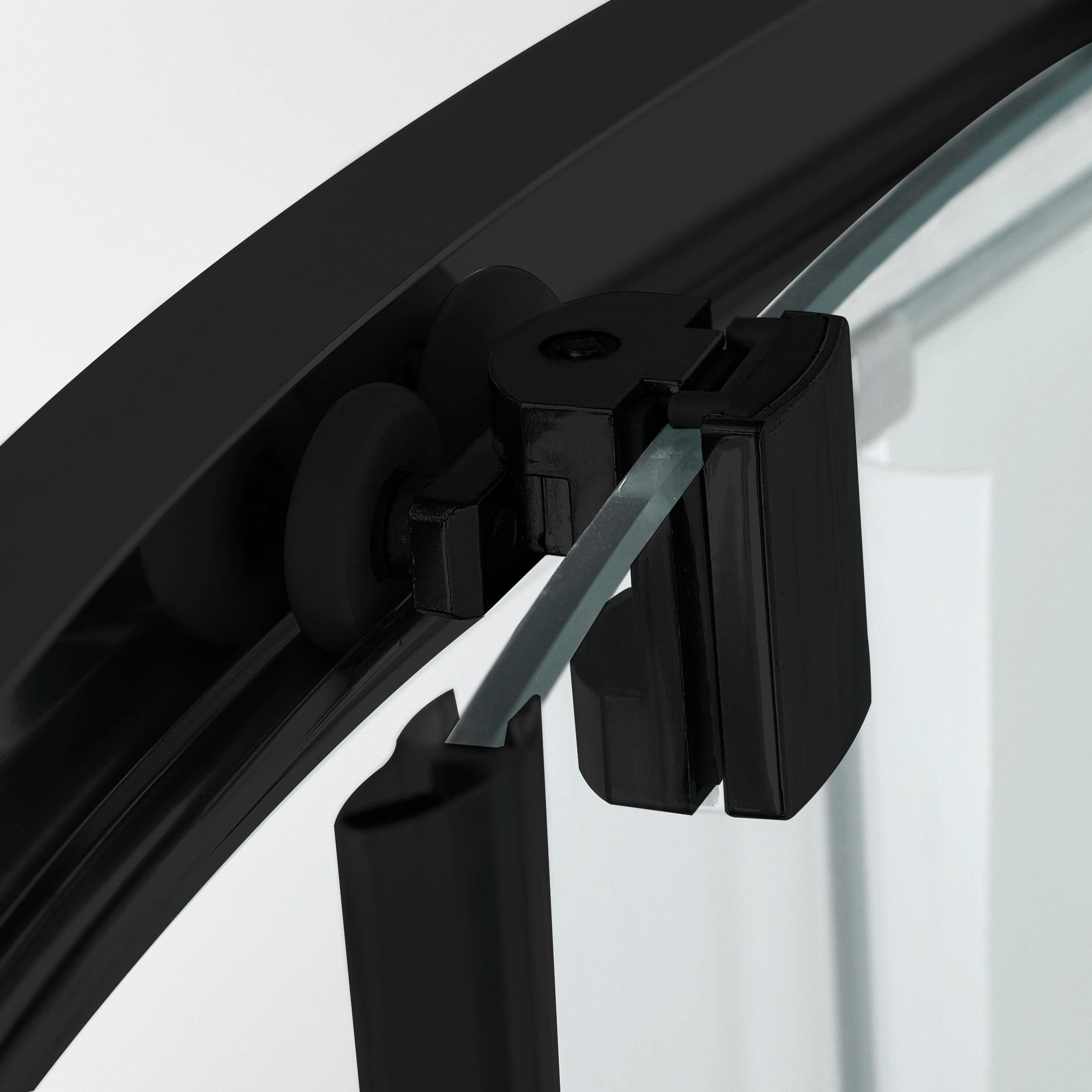 Cabina de ducha completa DENVER BLACK - con montaje rápido 90 x 90 x 210 cm