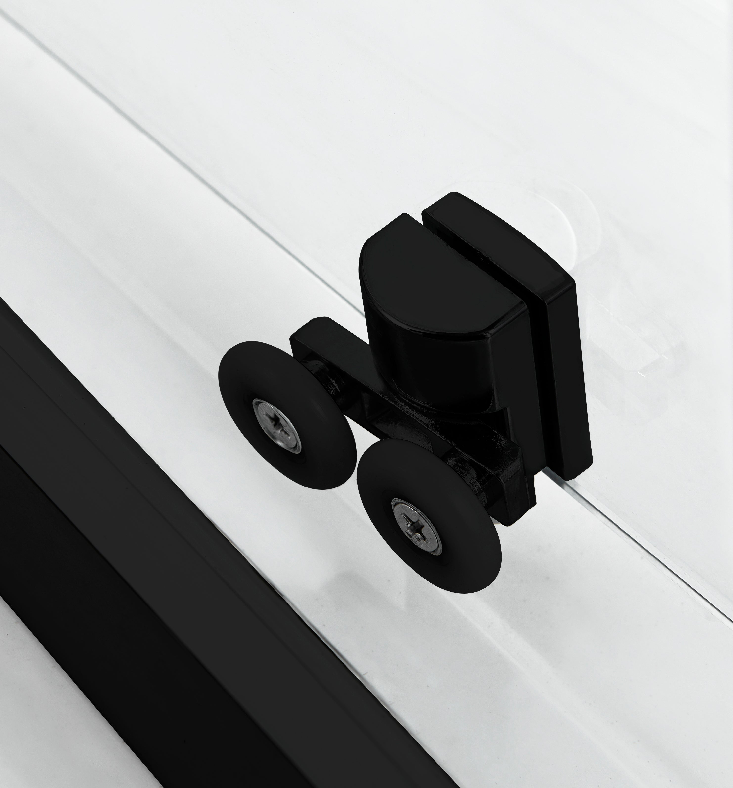 Cabina de ducha completa BOSTON BLACK - con montaje rápido 90 x 120 x 215 cm