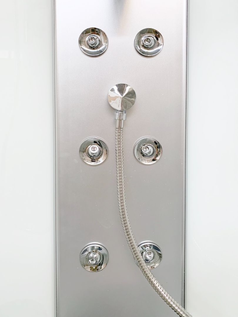 Cabina de ducha completa SCALA de montaje rápido 90 x 90 x 215 cm