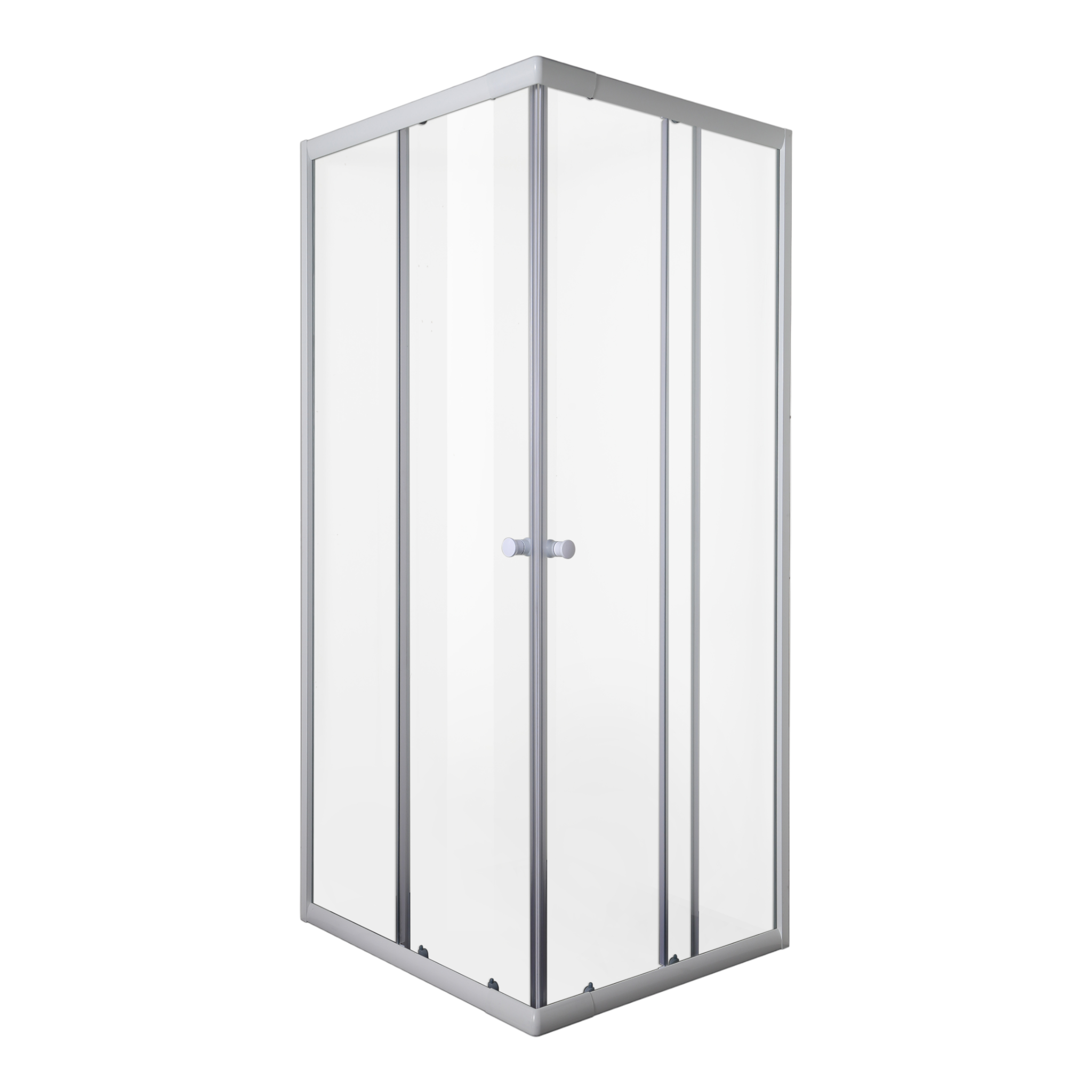 SANODUSCH corner shower cubicle 78.5-90x78.5-90x190 cm | Clear glass
