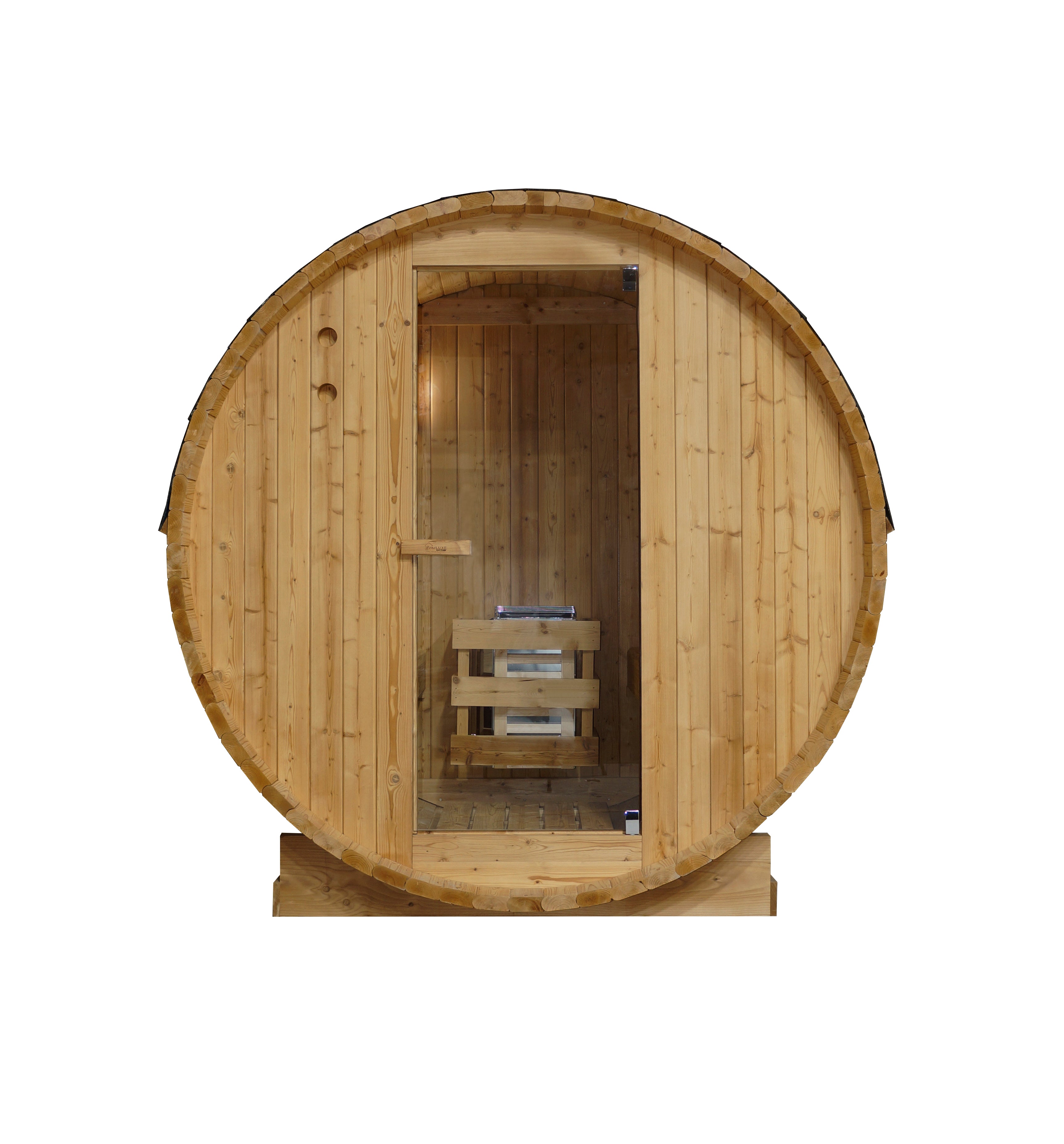 Outdoor barrel sauna TROMSÖ M for 2 people