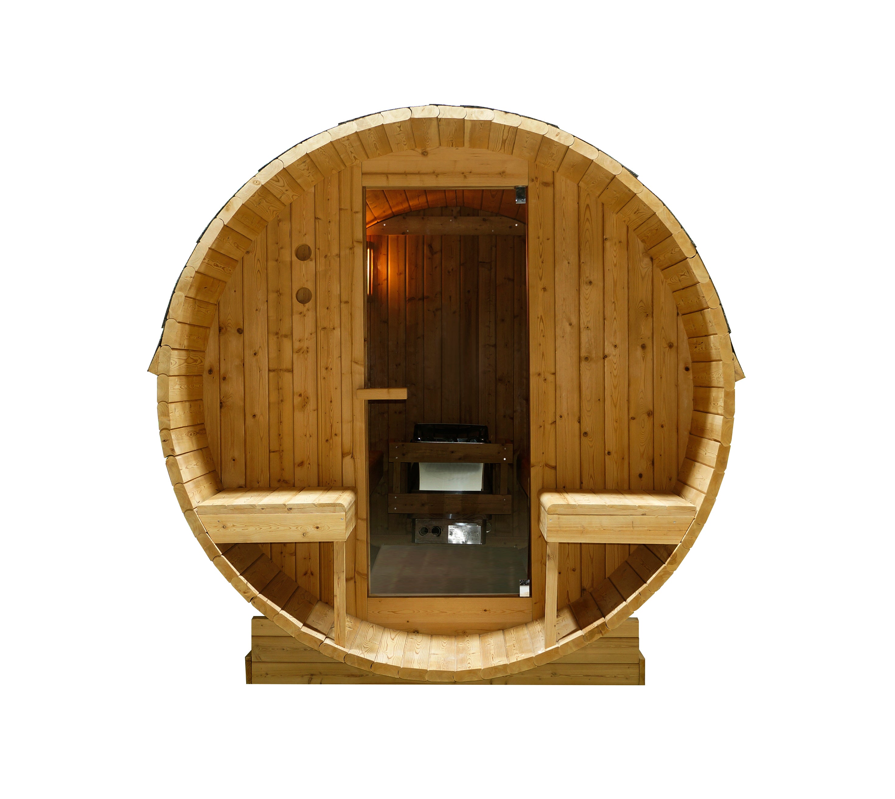 Outdoor barrel sauna BERGEN for 4 - 6 people