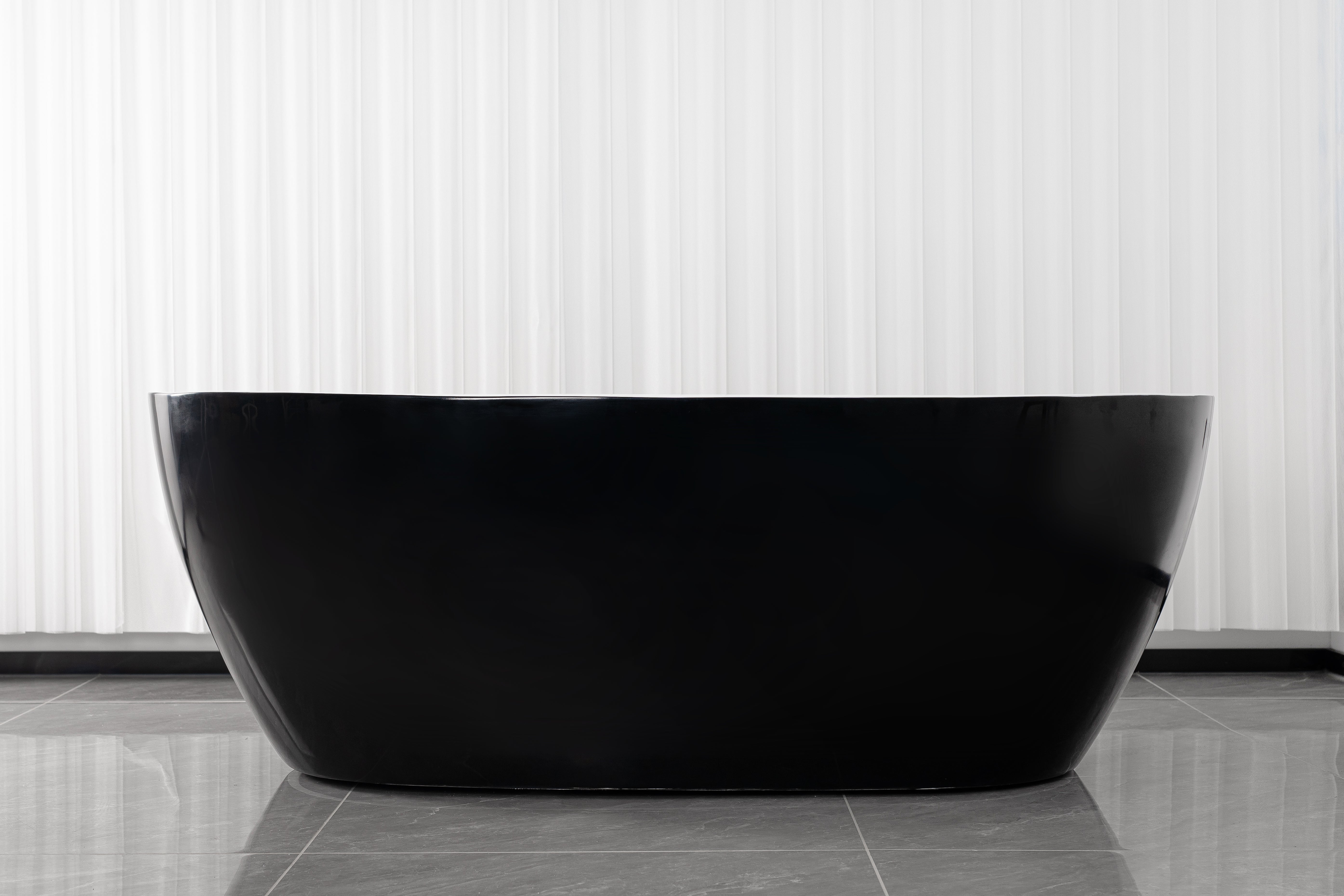 Freistehende Badewanne CUBA 170x75x58 cm