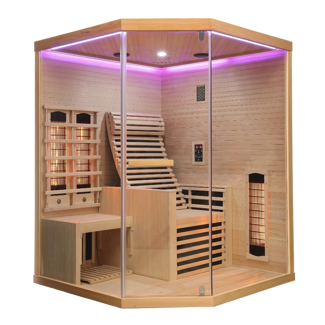 Infrarotkabine CARBON 3 für 2 Personen