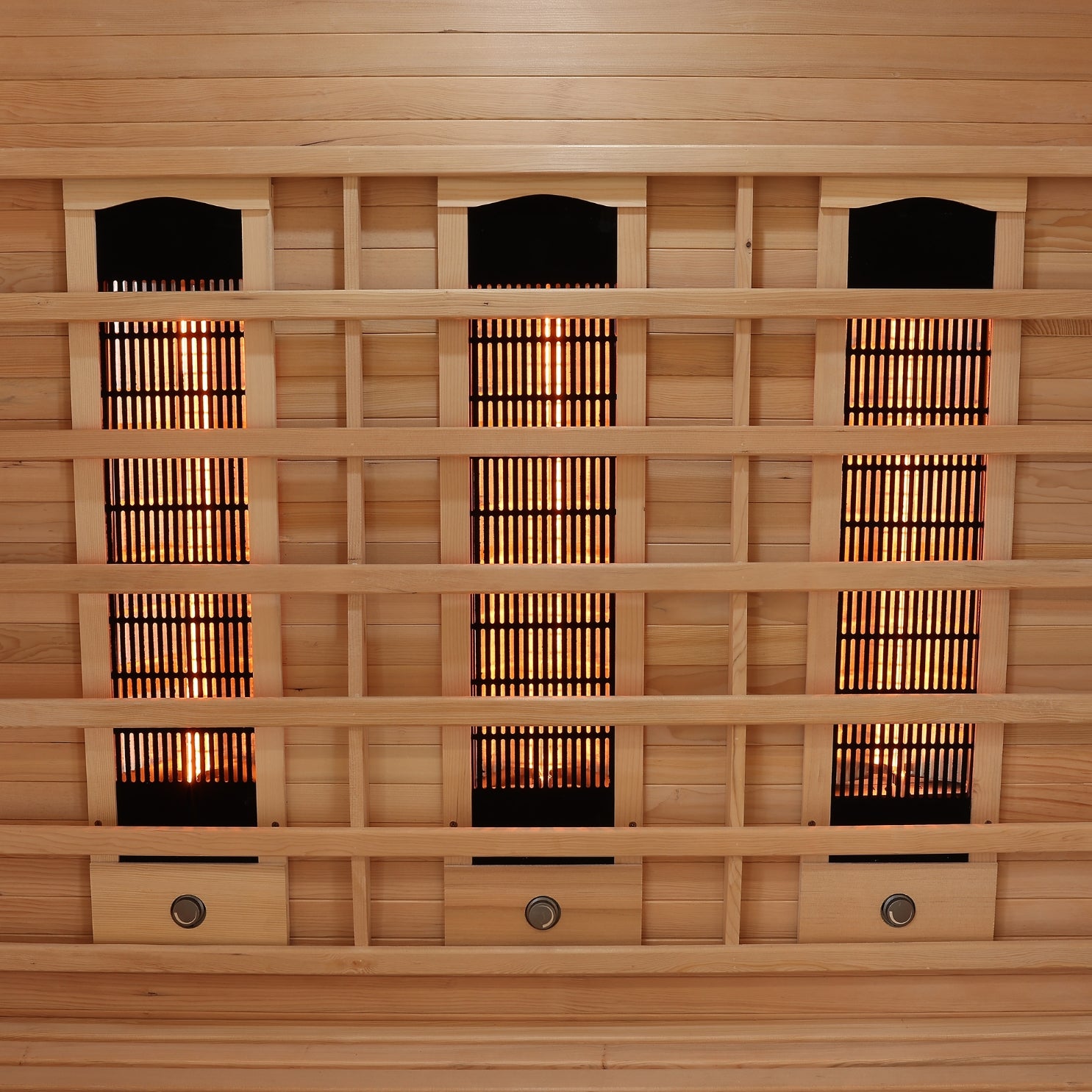 Cabina de infrarrojos ABIERTA para 3 personas