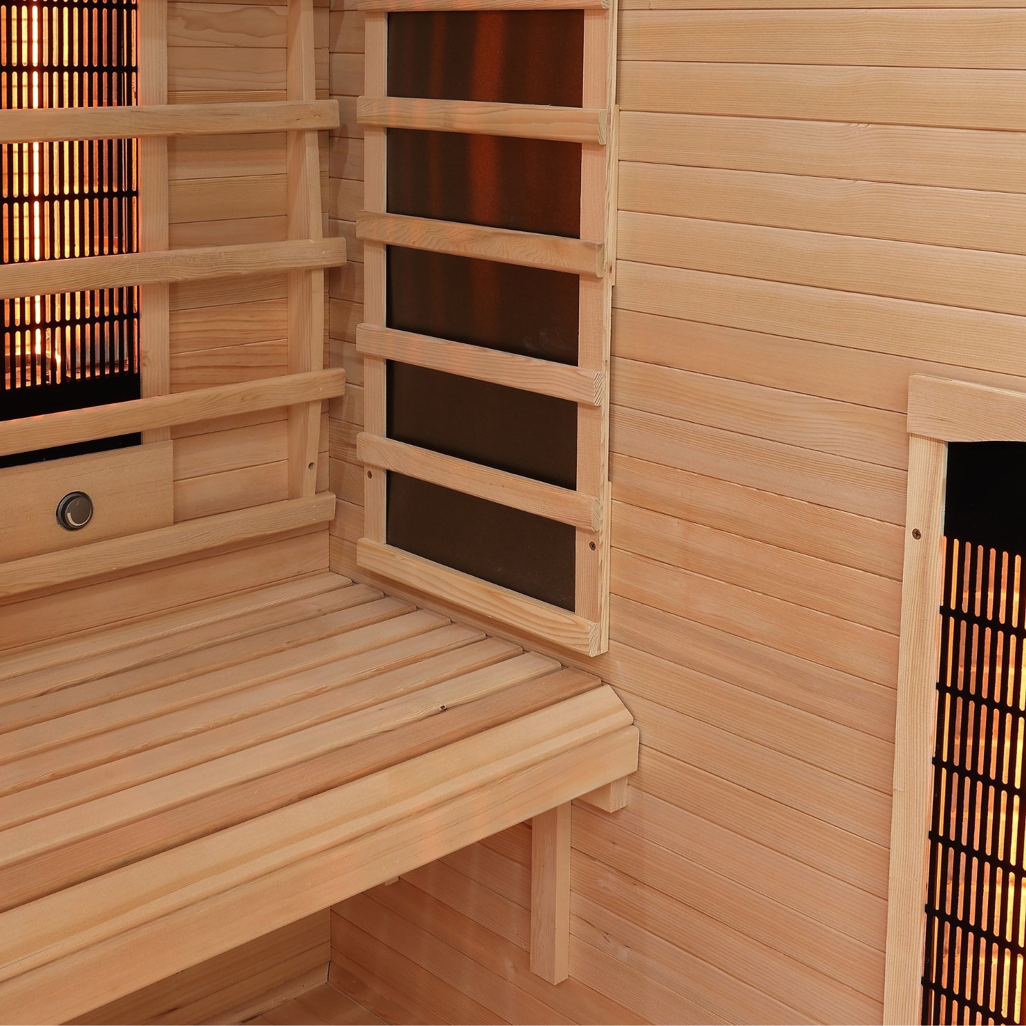 Cabina de infrarrojos ABIERTA para 3 personas