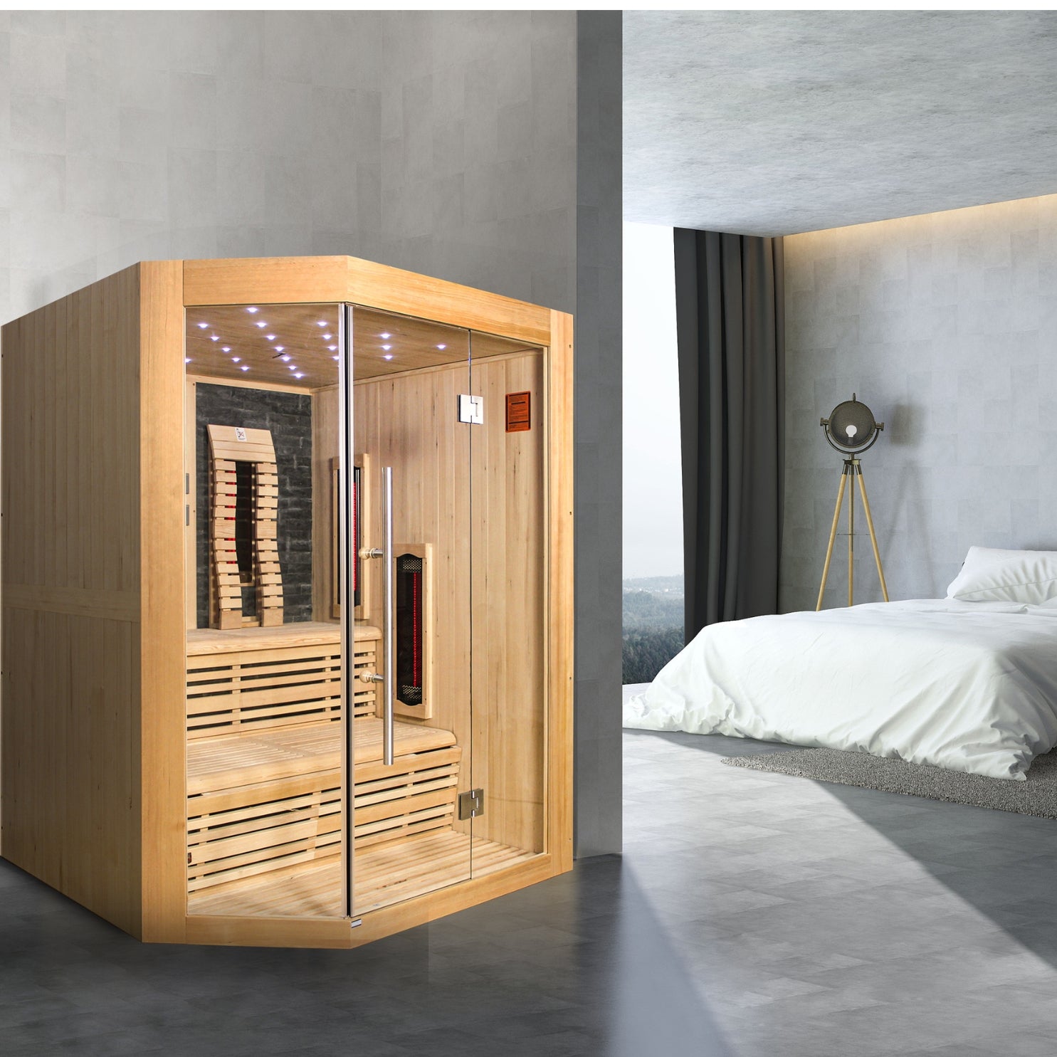 Cabina de infrarrojos KIRUNA | 3-4 personas