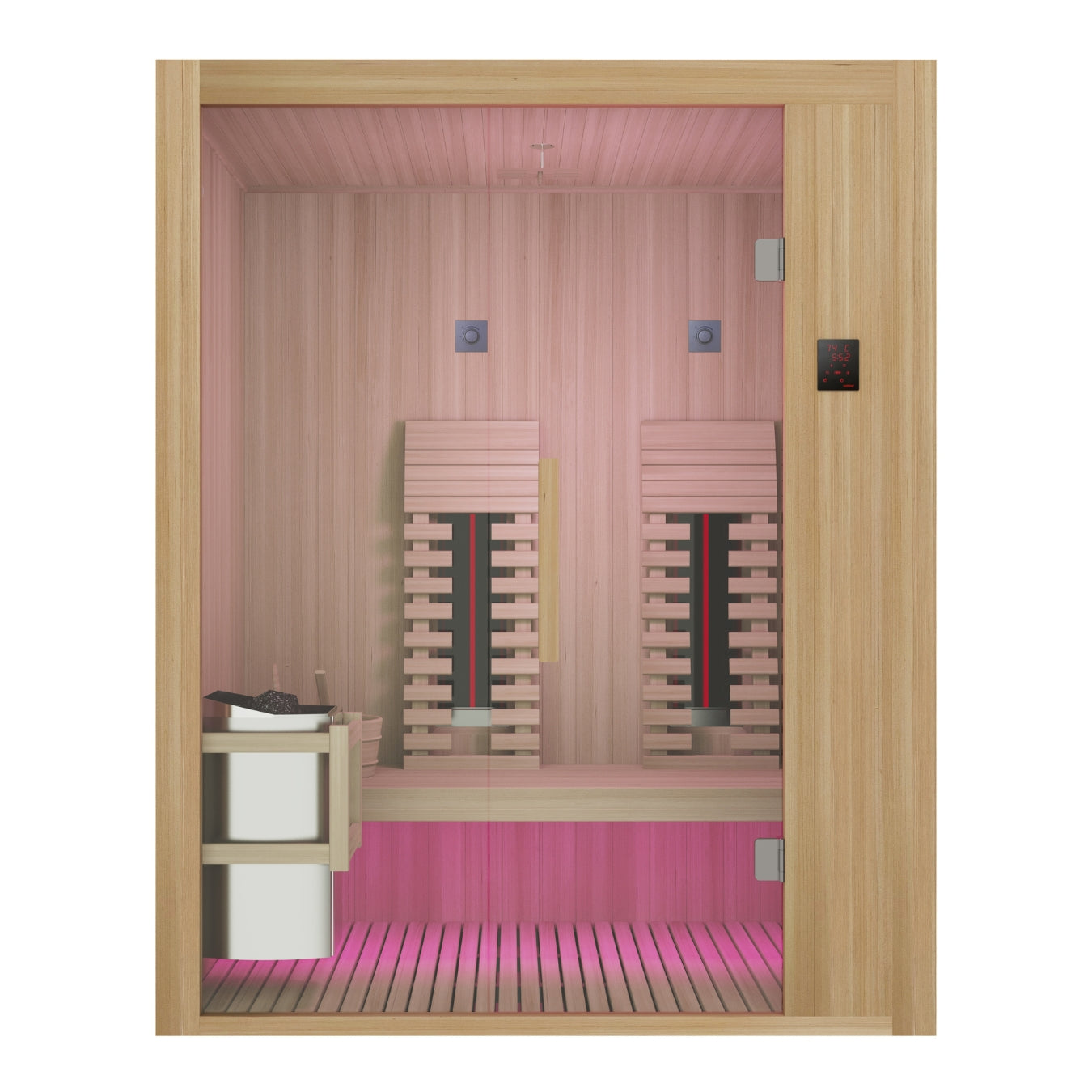 Sauna finlandesa y de infrarrojos ALASKA | 2 personas