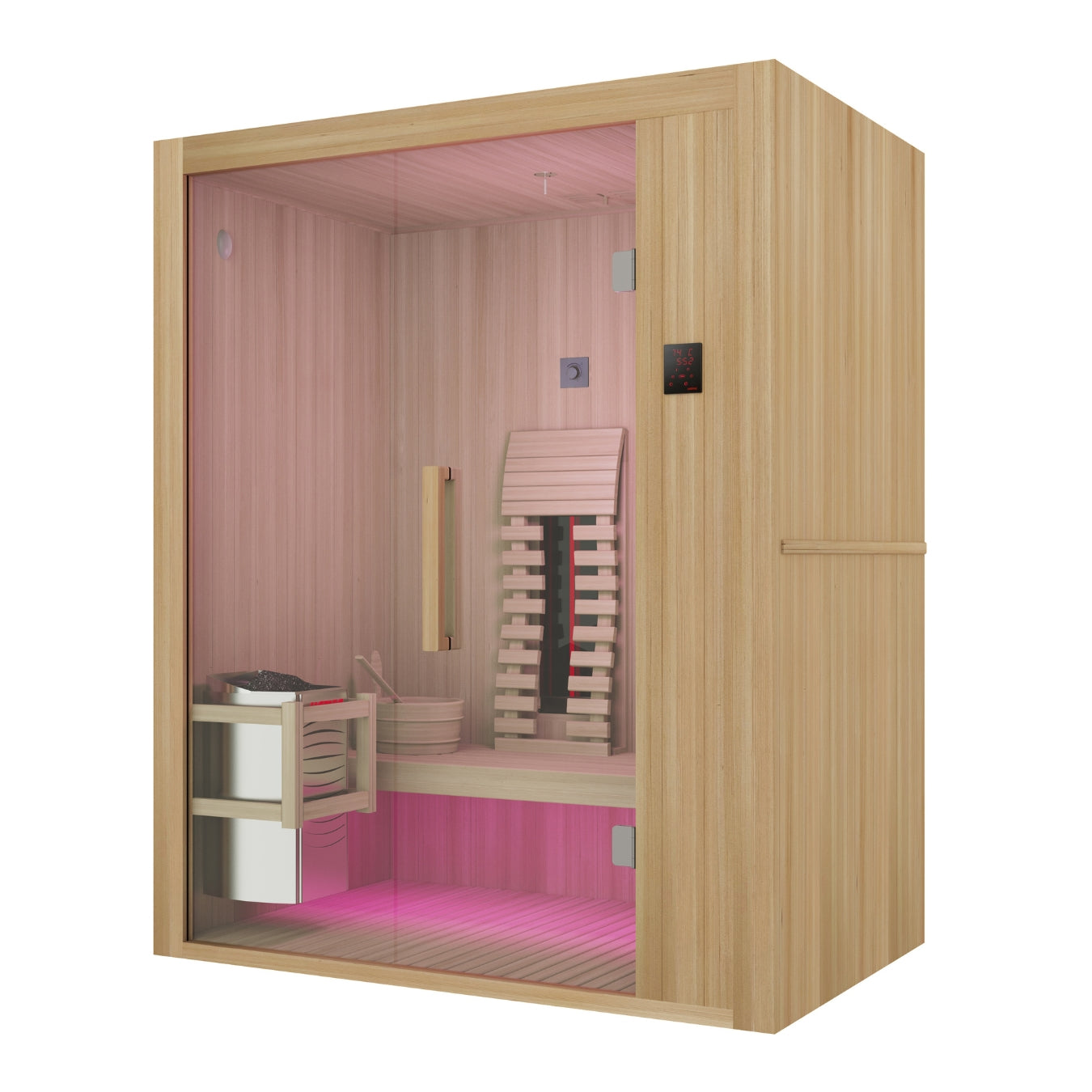 Sauna finlandesa y de infrarrojos ALASKA | 2 personas