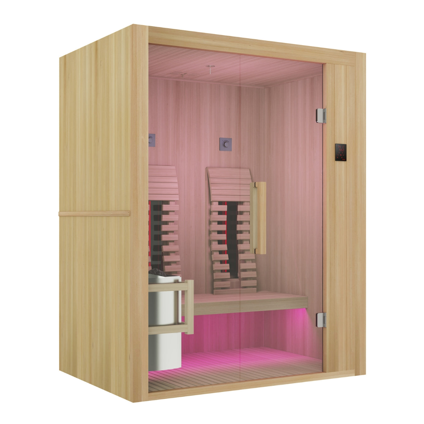 Sauna finlandesa y de infrarrojos ALASKA | 2 personas