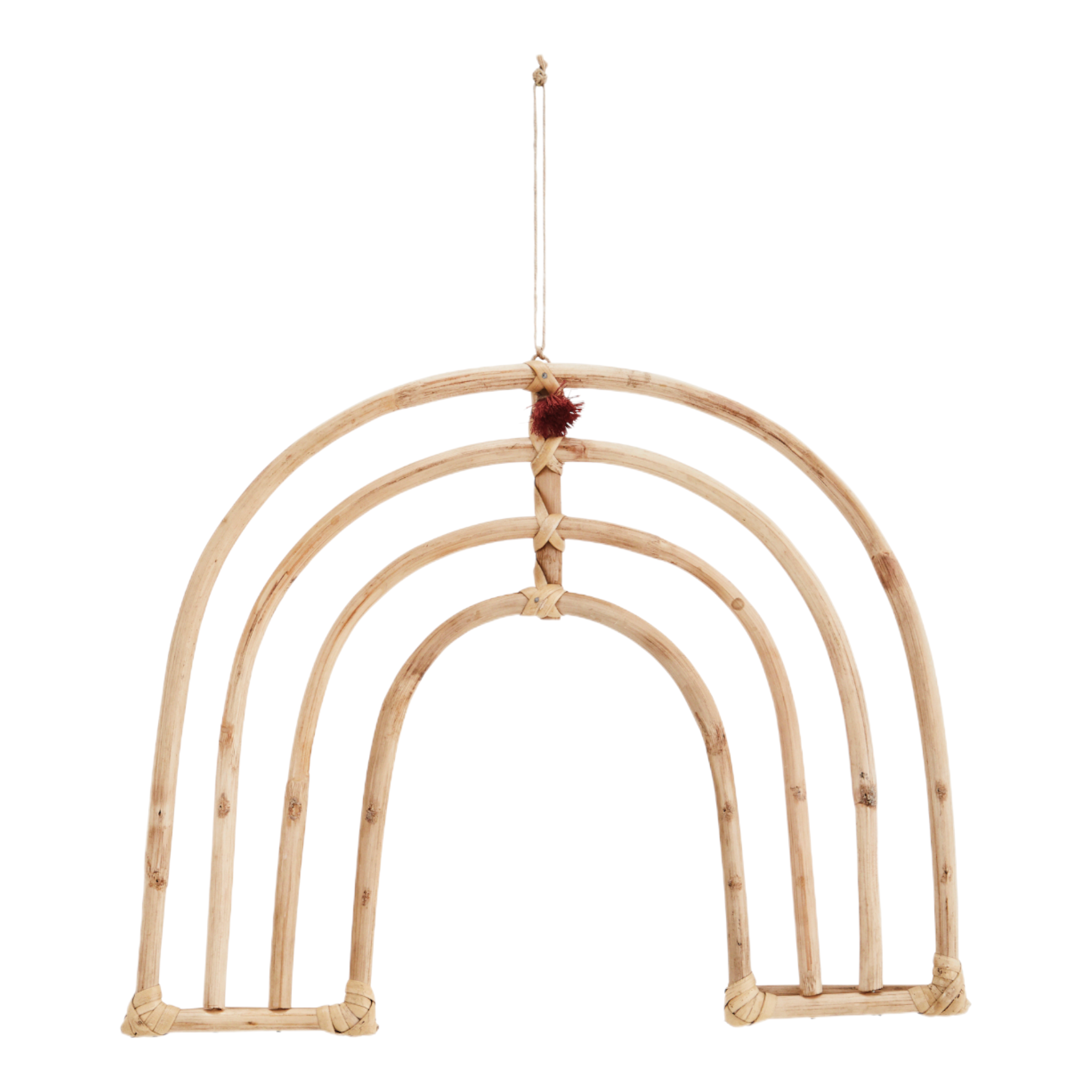 Wandhänger aus Bambus 32x31 cm