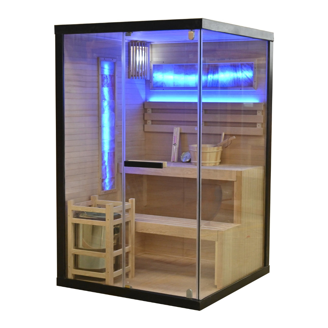 Salzstein Sauna LUXOR 1 | für 2 Personen