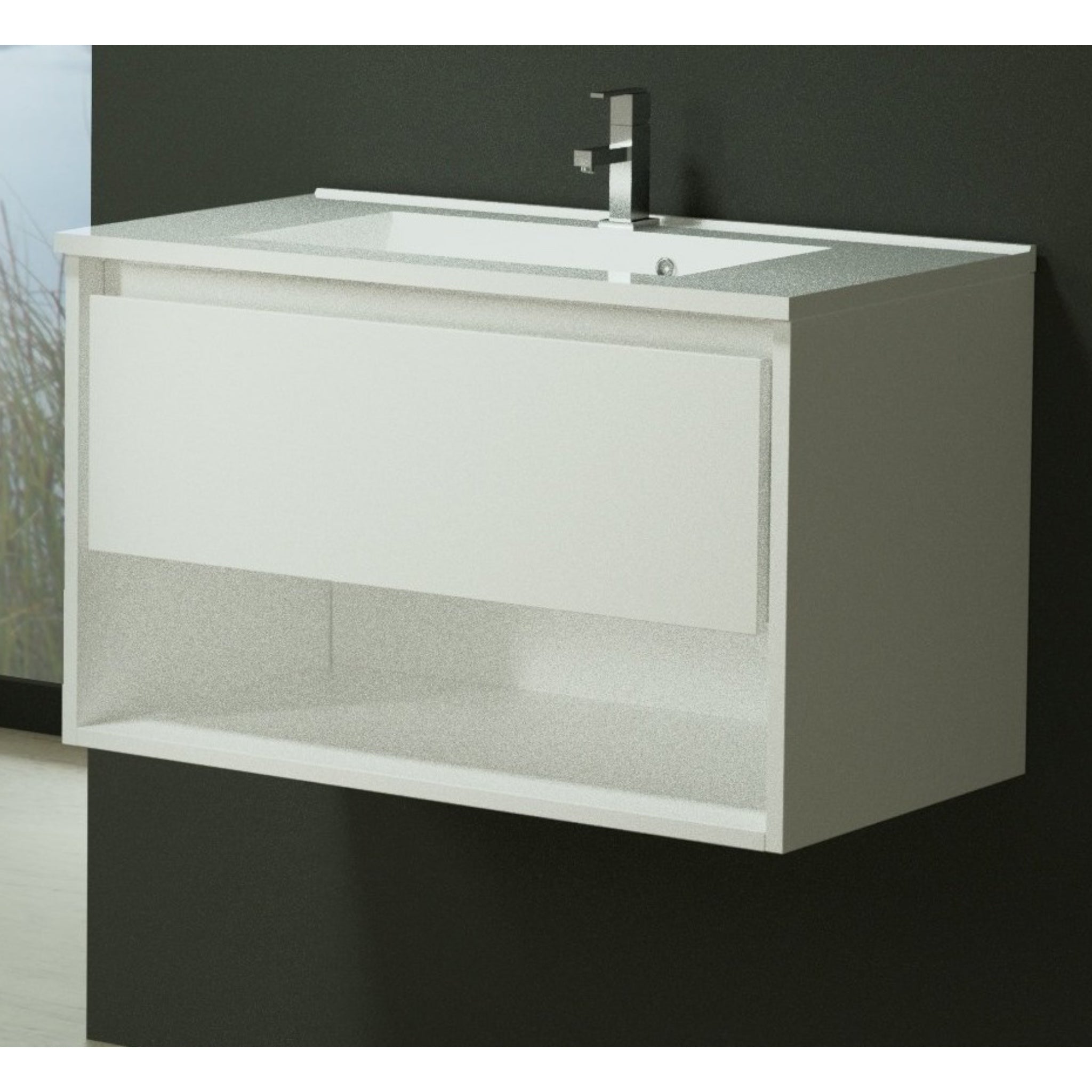 Waschbeckenunterschrank SOHO WEISS 80