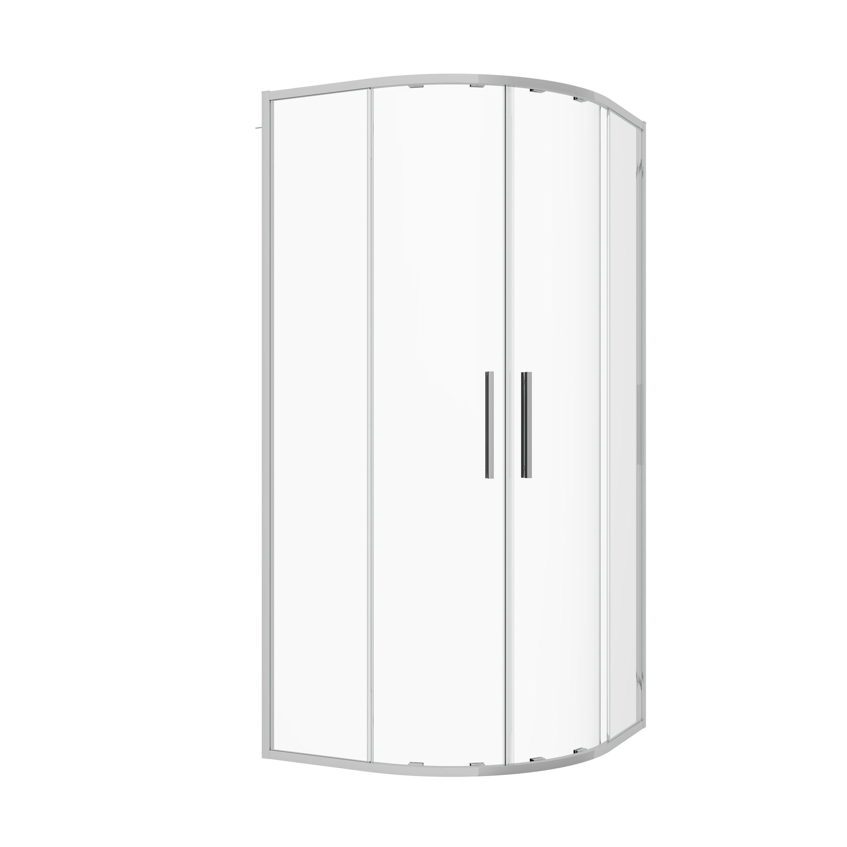 Round shower cubicle chrome ESG Easy-Clean in 3 different sizes