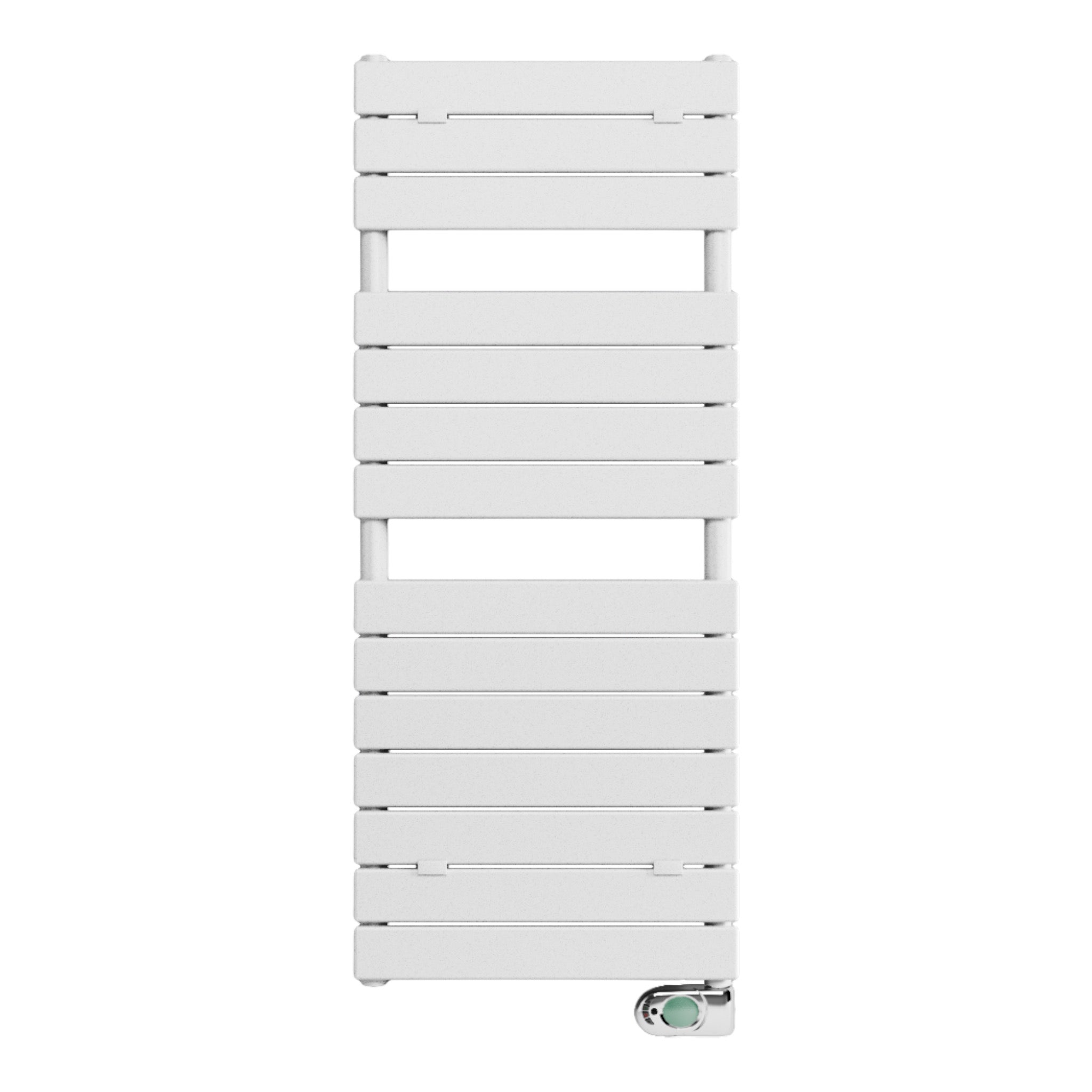 Radiador de diseño E-Pisa, blanco mineral, 1213 x 500 mm
