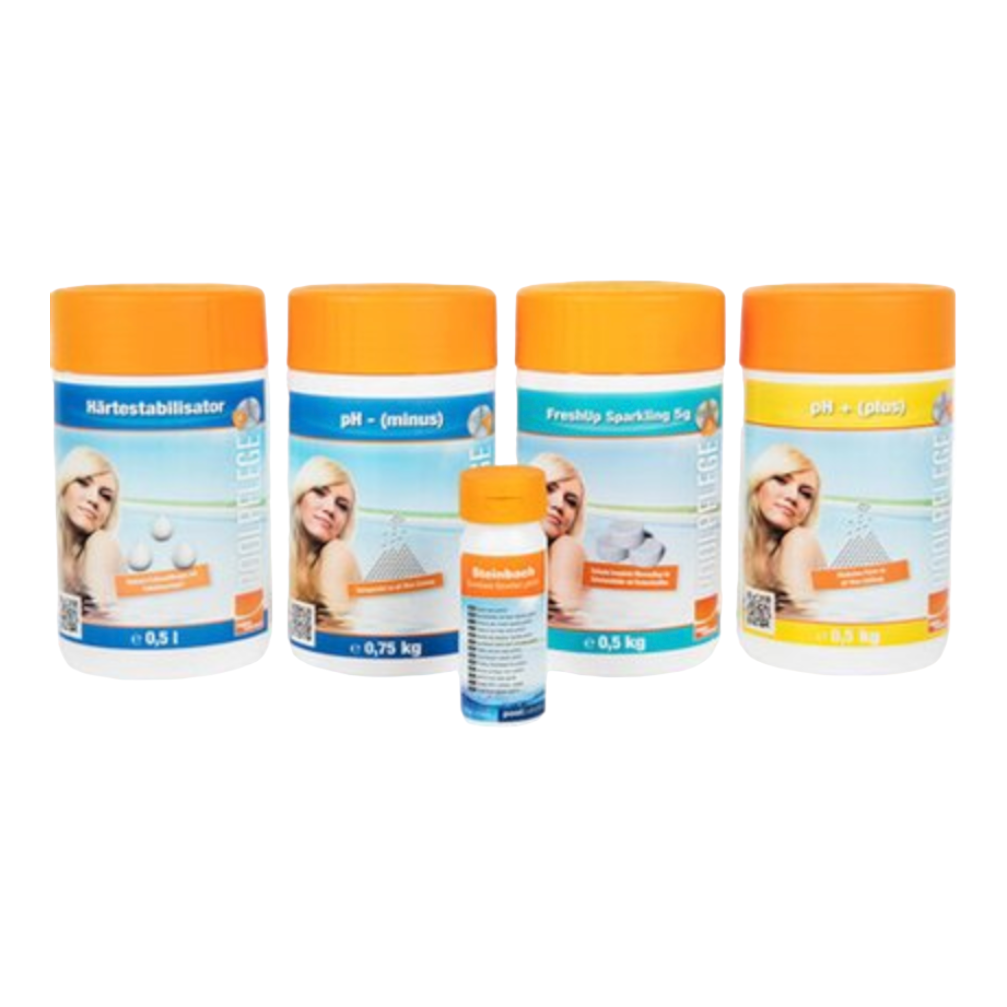 Steinbach Poolpflege Whirlpool-Set All in One mit umfangreicher Poolchemie