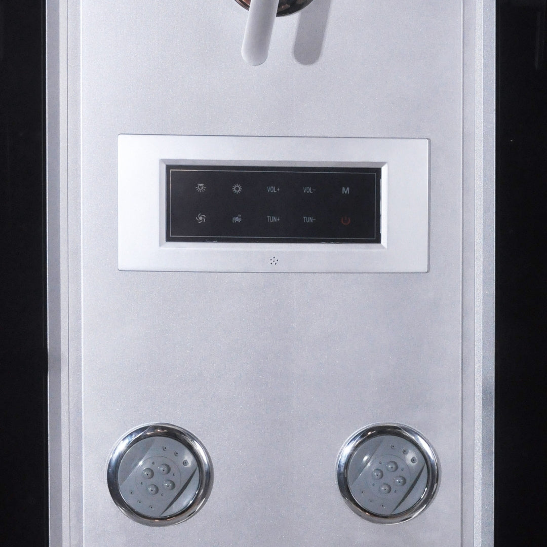 Combinación completa de cabina de ducha SALSA 120x120x227 cm