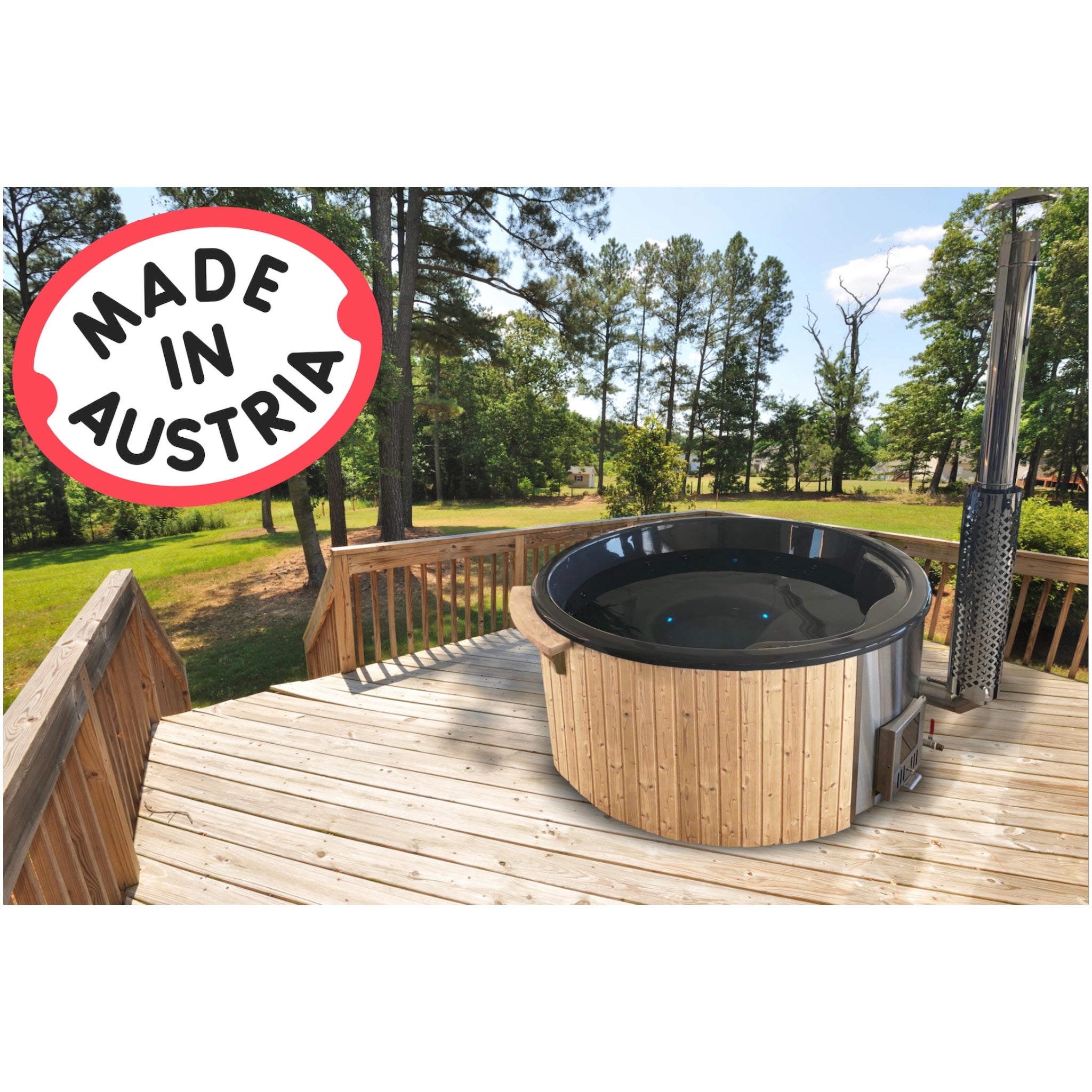 Hottub Waldviertel 180/200  - MADE IN AUSTRIA
