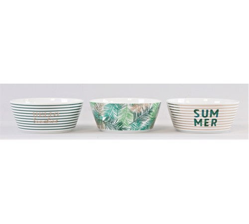 Schalen Set "Hello Summer" 3-teilig