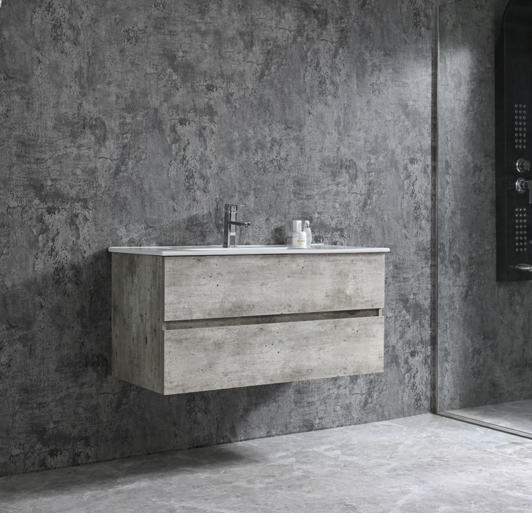 BATHROOM FURNITURE CORBO 100 GRAY