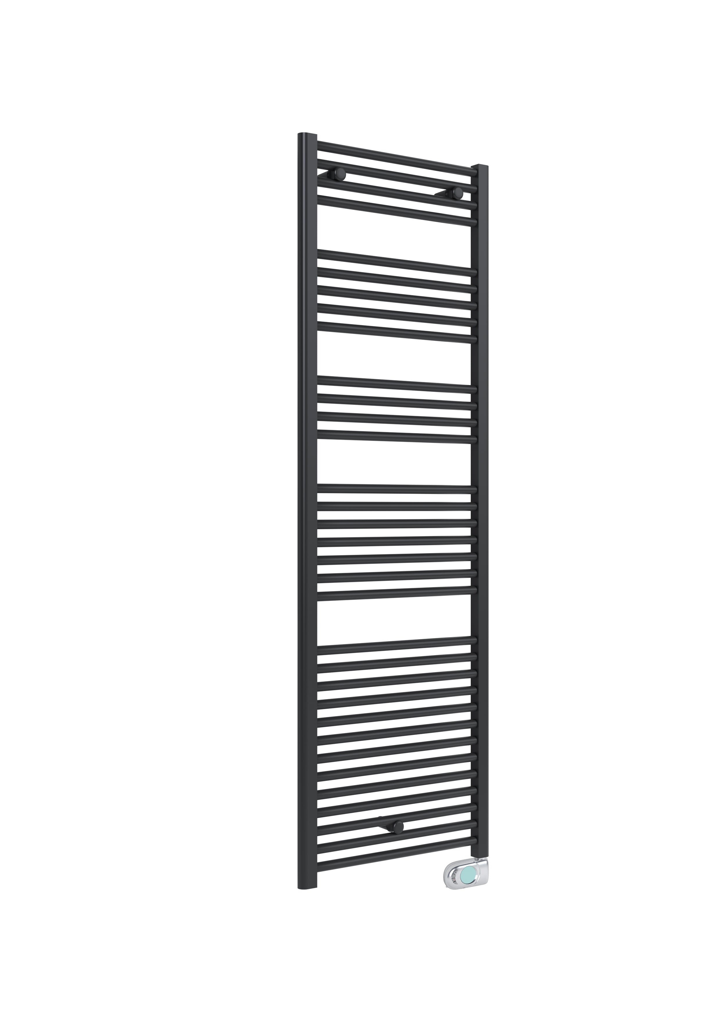 Radiador eléctrico de diseño INNSBRUCK 1703x550 mm, negro mate