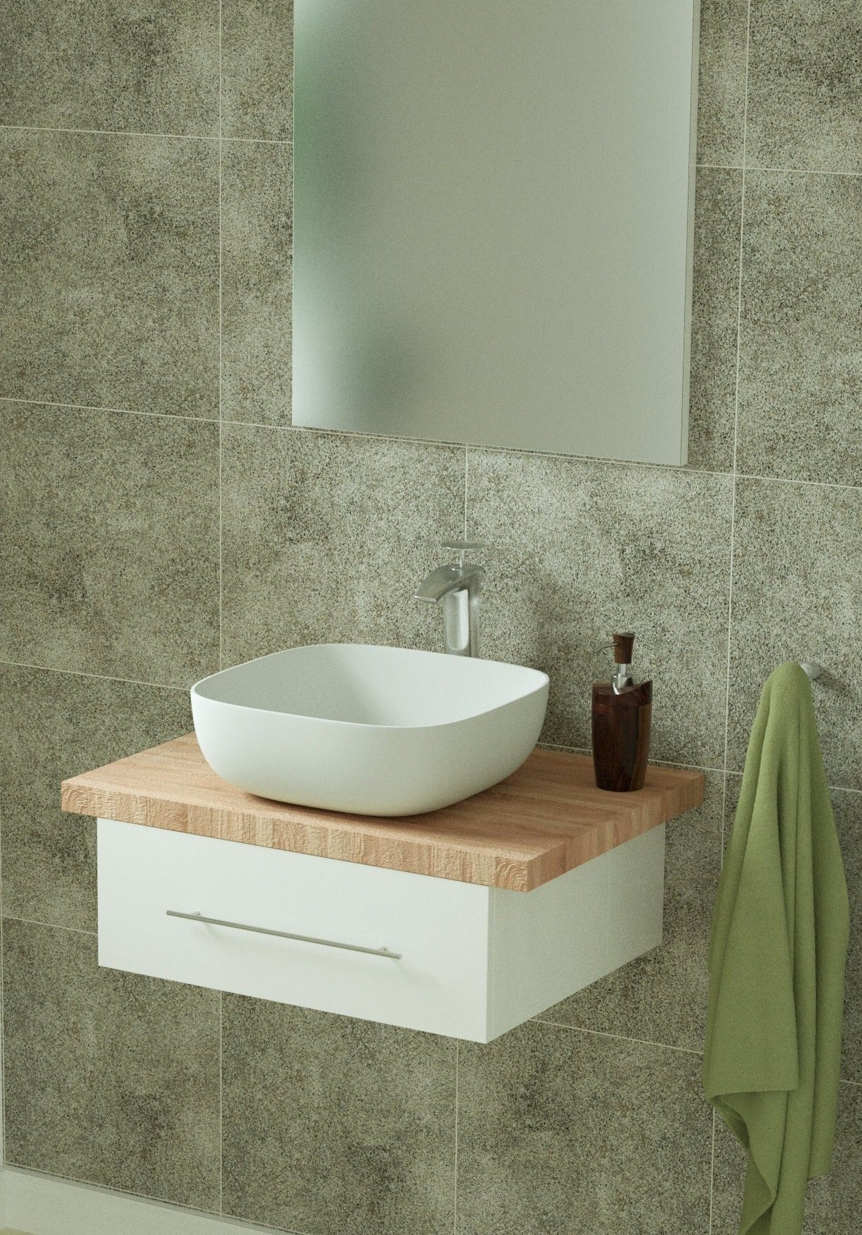 Bathroom furniture set LIVE 80