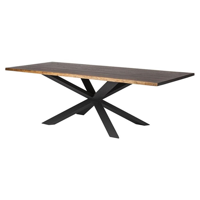 Rectangular teak dining table Alex