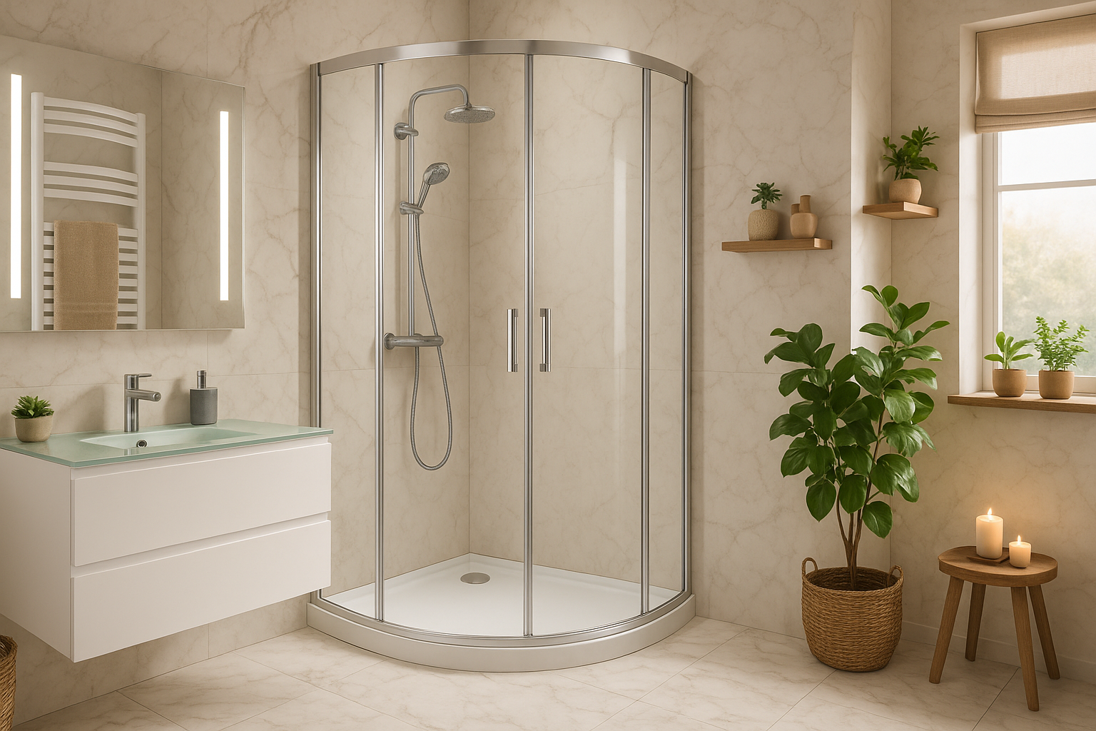 Hochwertige Rundduschkabinen im Onlineshop home36.at
