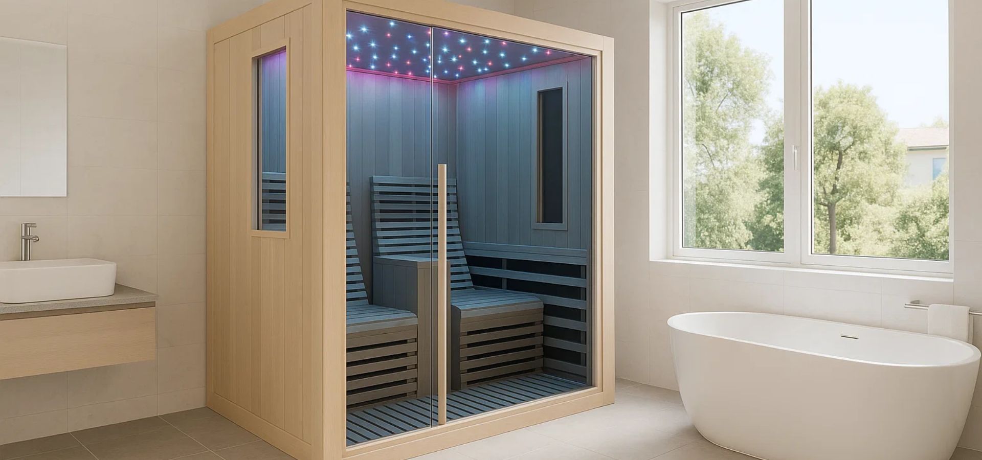 Kombi Infrarot - Sauna