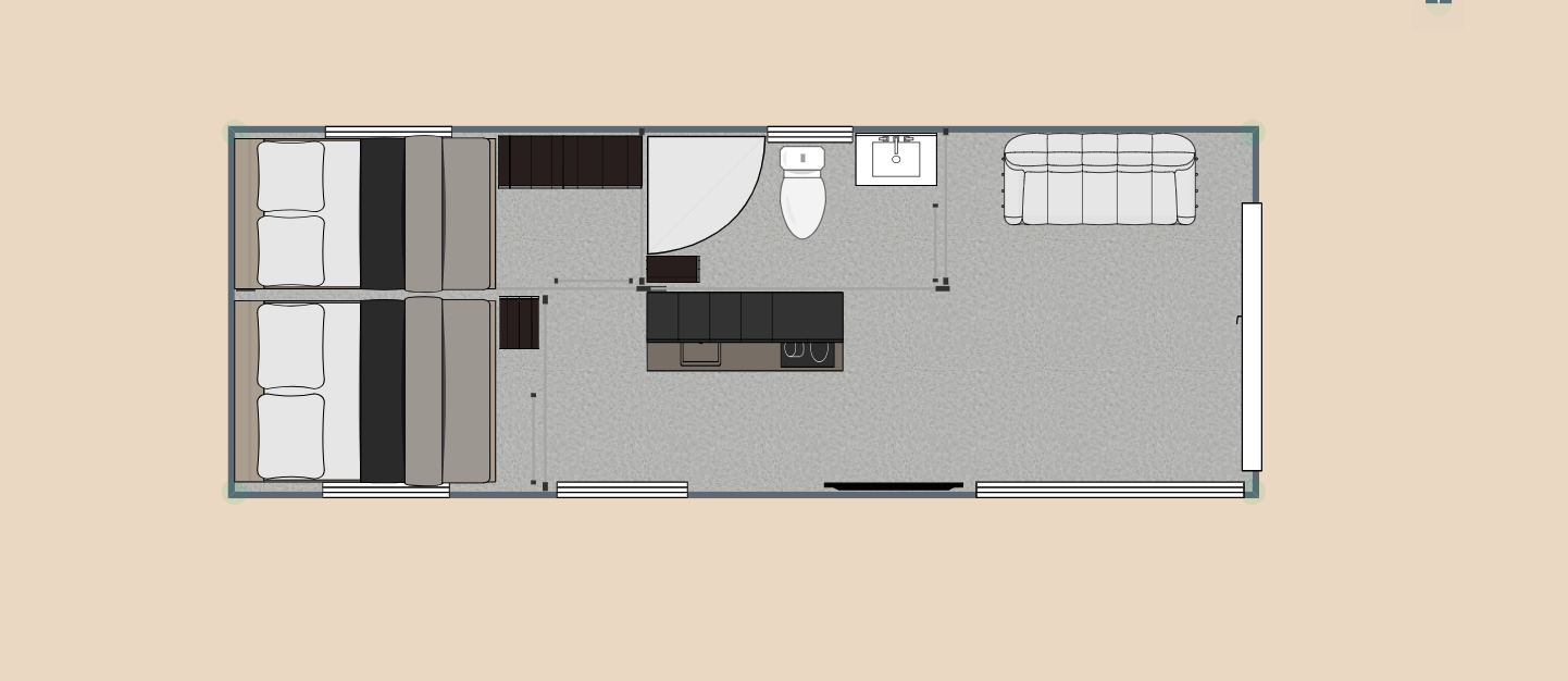 Home 36 - Tiny House Type 2 (8x3 m)