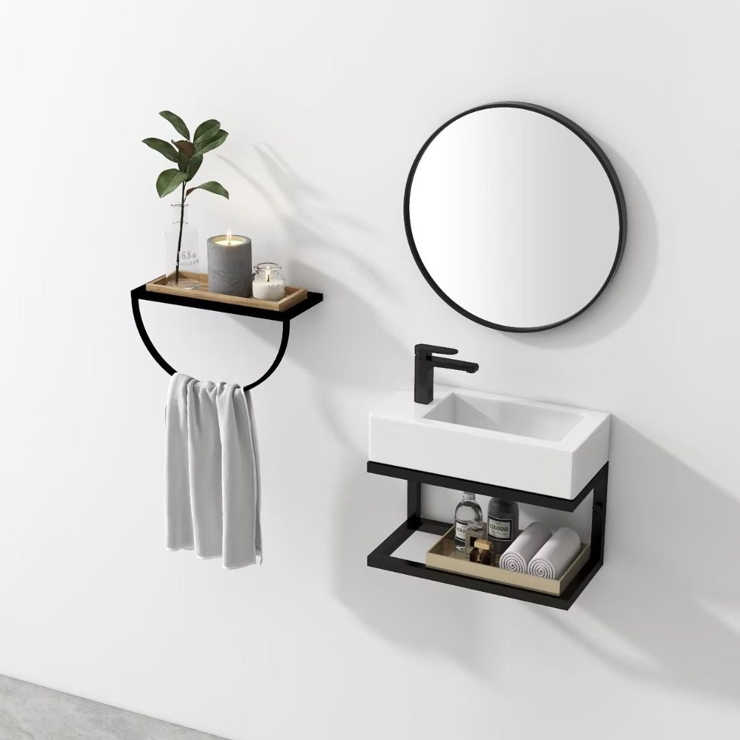 DELTA 38 Waschbecken-Konsolenset