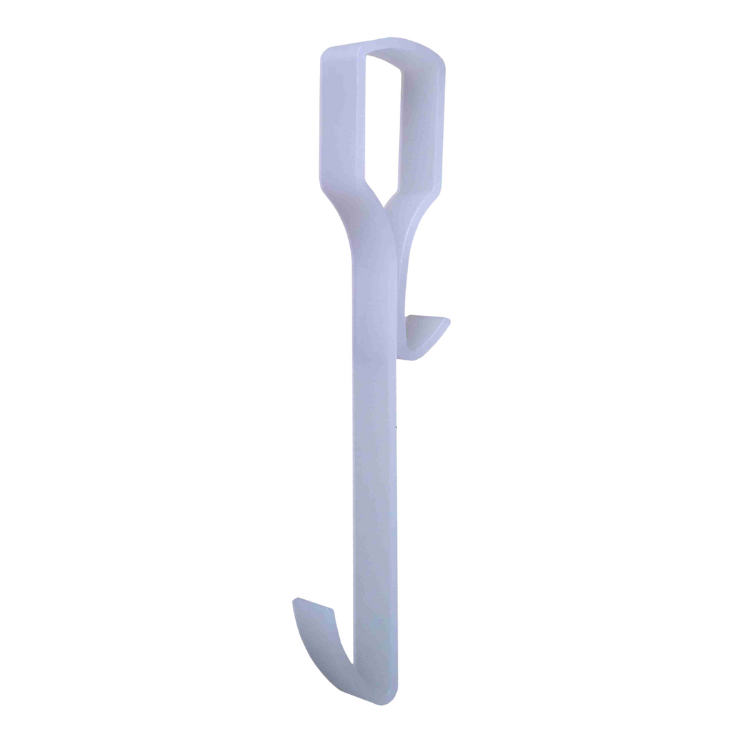 Shower stall clip hook transparent large