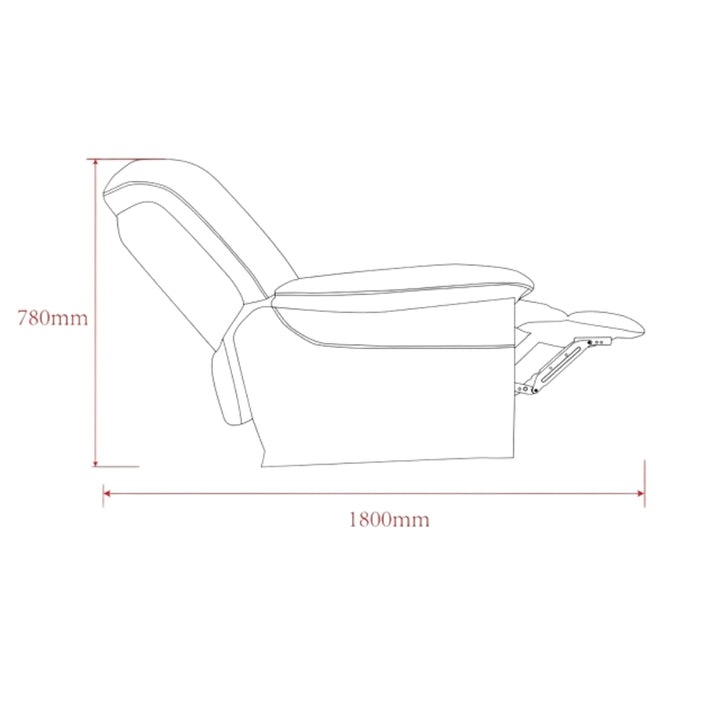 Massagesessel schwarz - Shiatsu Massagefunktion