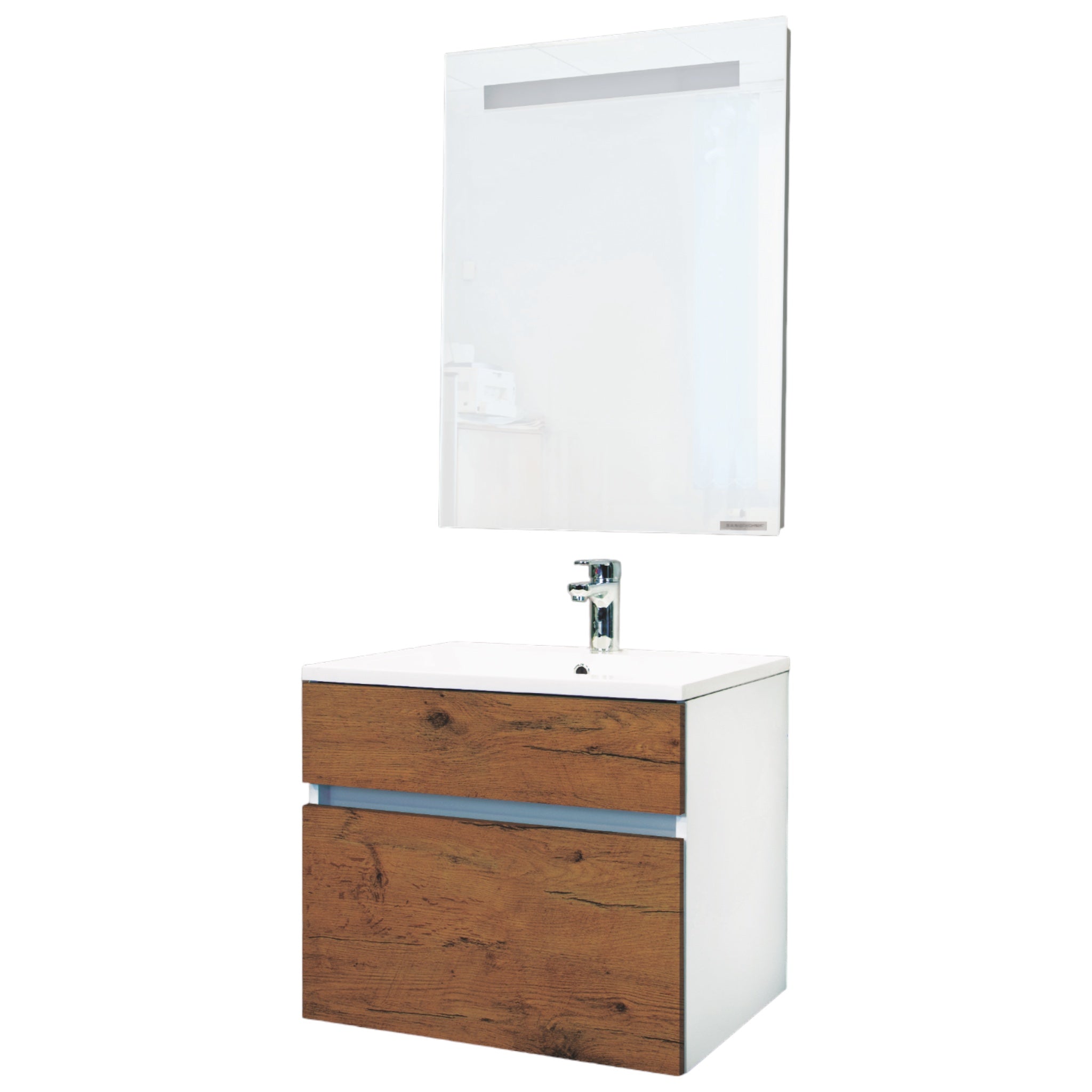 Waschbeckenunterschrank STELLA 60 Eiche Antik