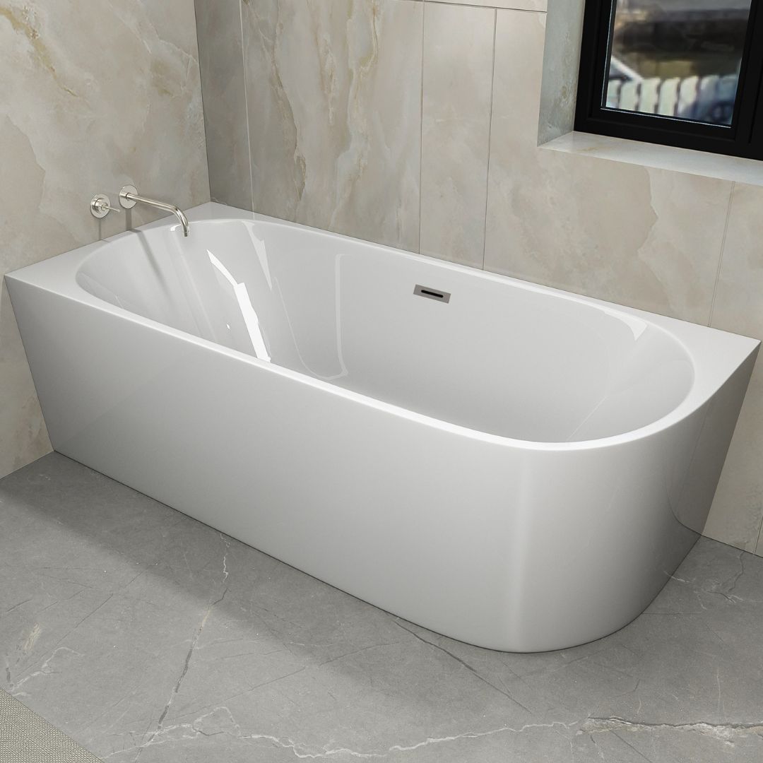 Corner bathtub Faro 170 x 75 x 56 cm