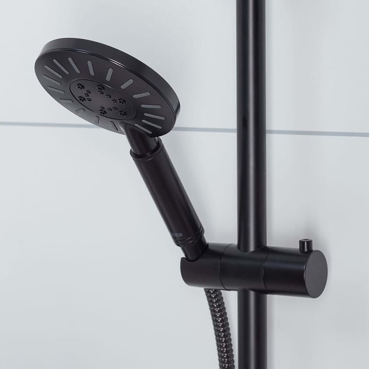 Dusch-Set Tyne Matt Schwarz