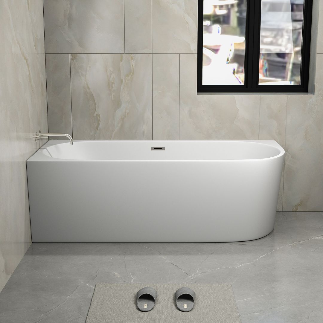 Corner bathtub Faro 170 x 75 x 56 cm