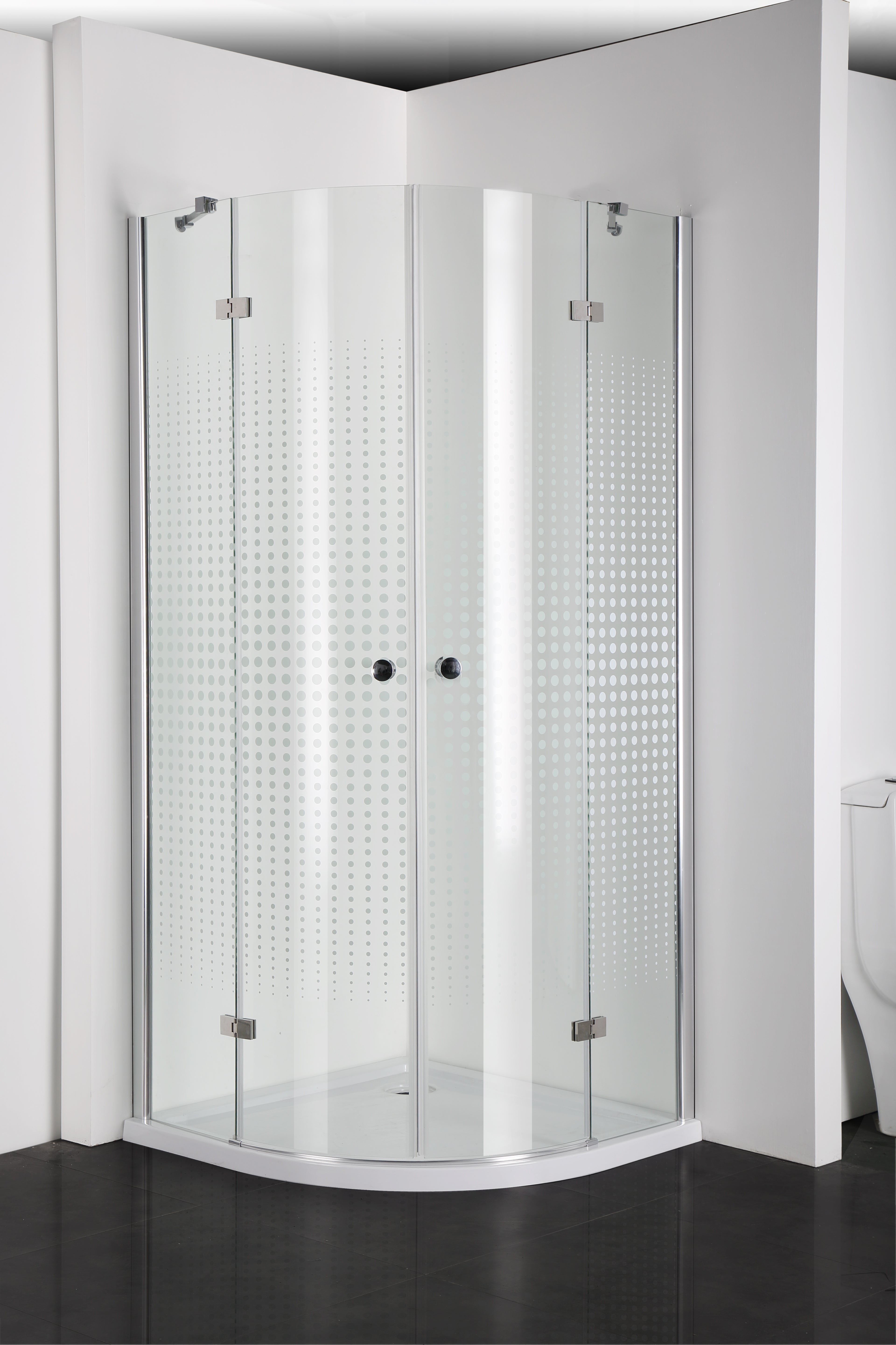 Cabina de ducha redonda Pro-Line con Easy Clean GEMMA