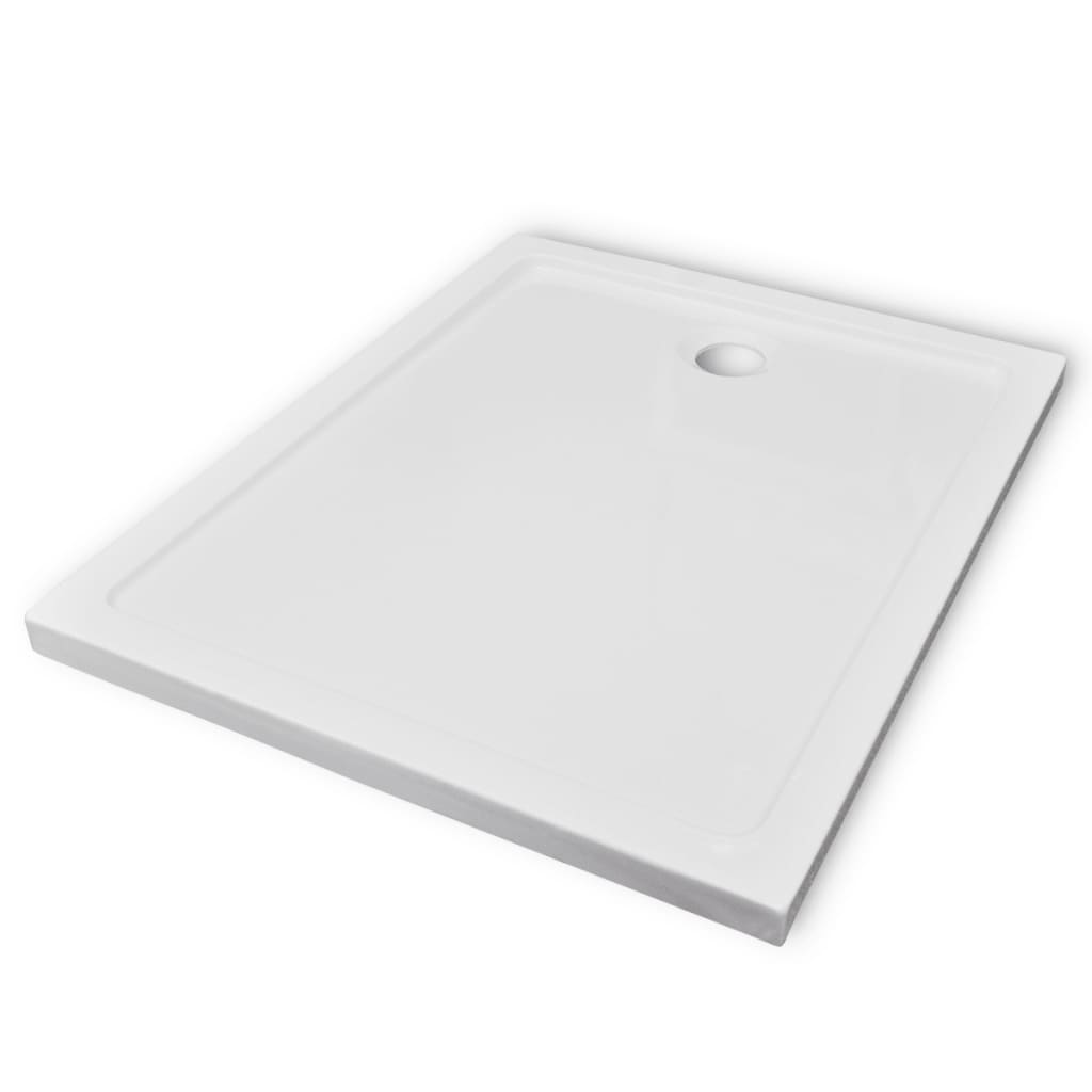 Duschwanne ABS Rechteckig 80x100 cm