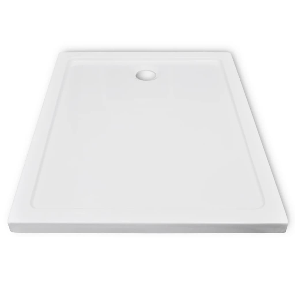 Duschwanne ABS Rechteckig 80x100 cm