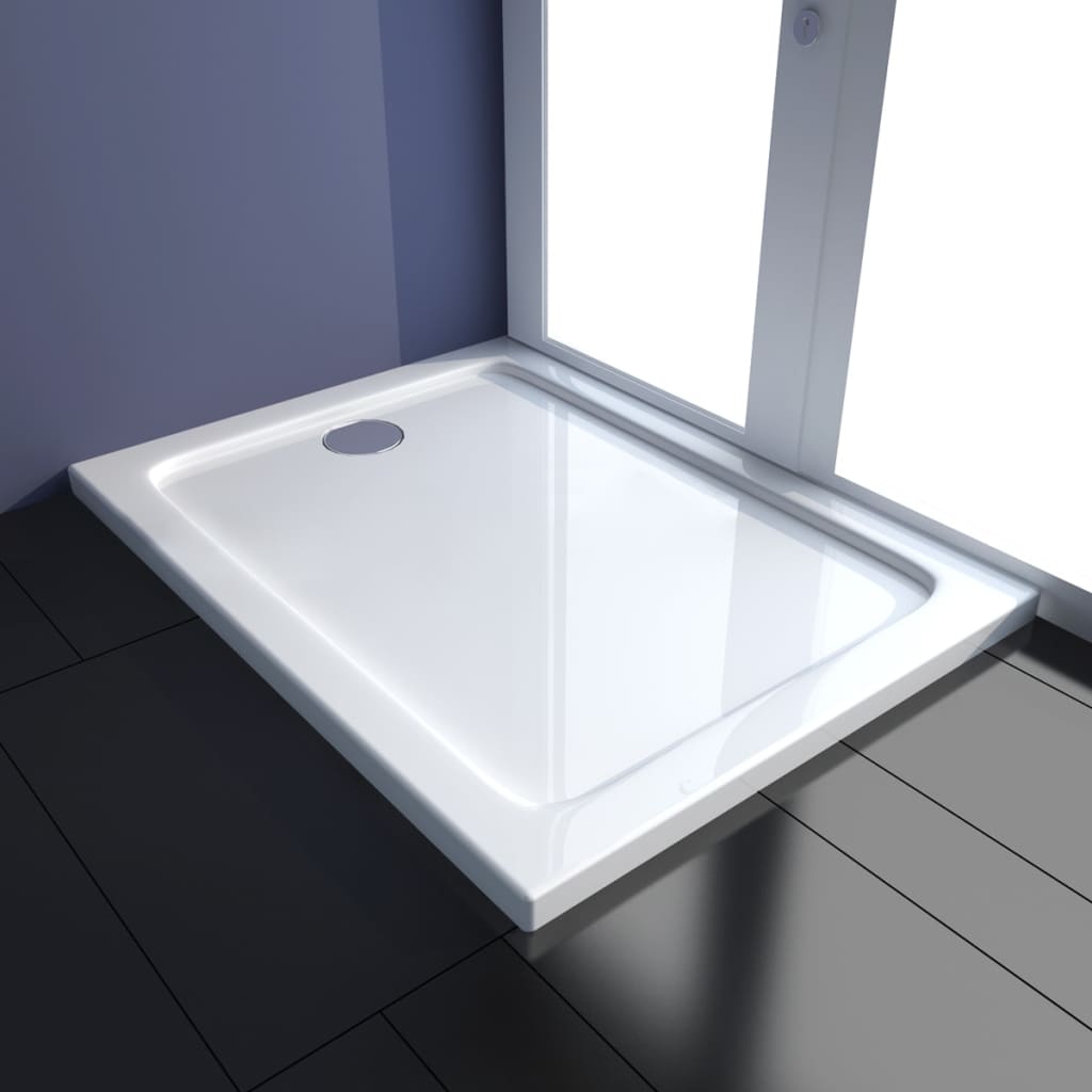 Duschwanne ABS Rechteckig 80x100 cm