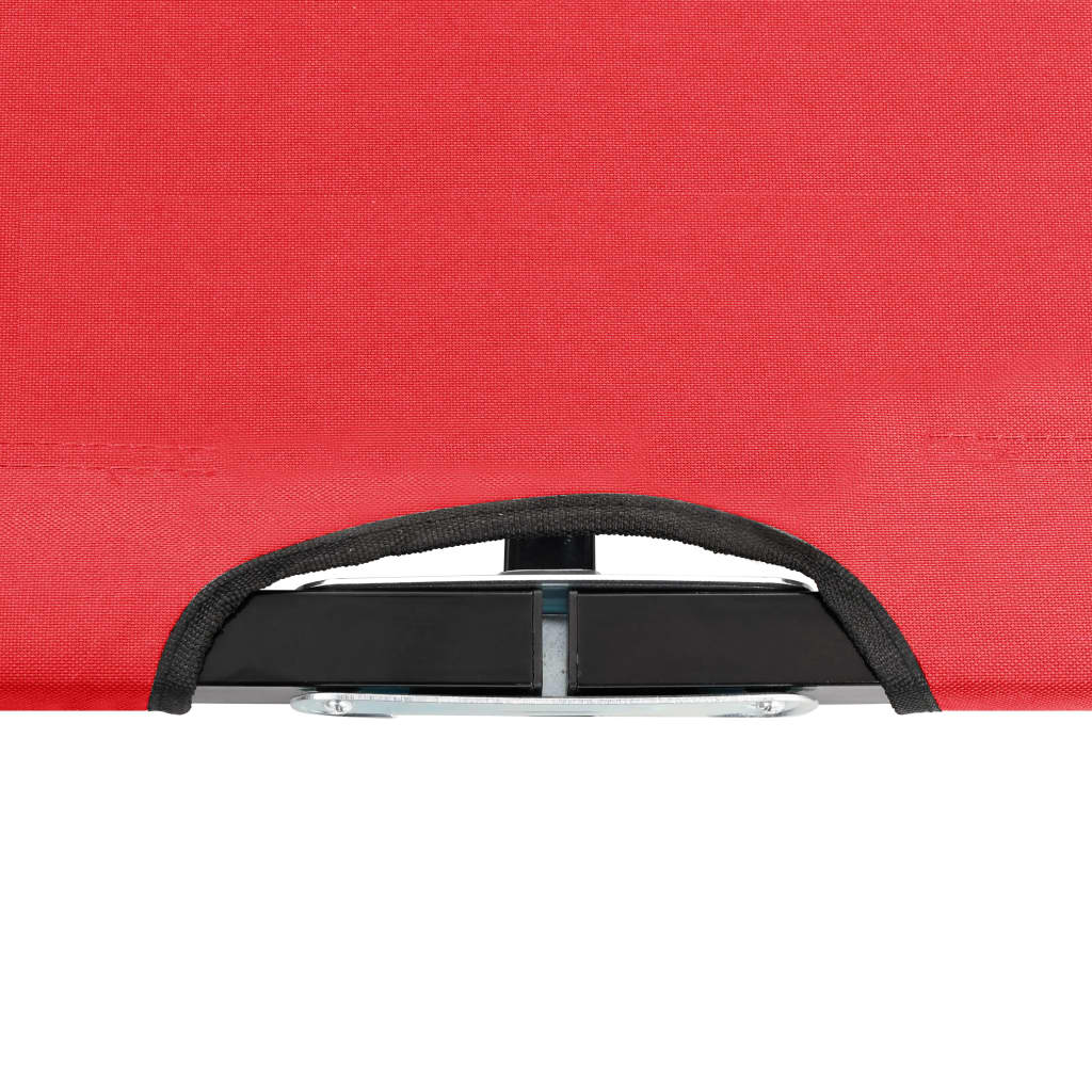 Tumbona plegable para 2 personas acero rojo