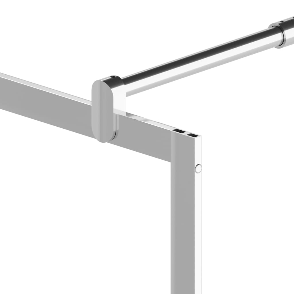 Begehbare Duschwand mit Halbmattiertem ESG-Glas 140x195cm